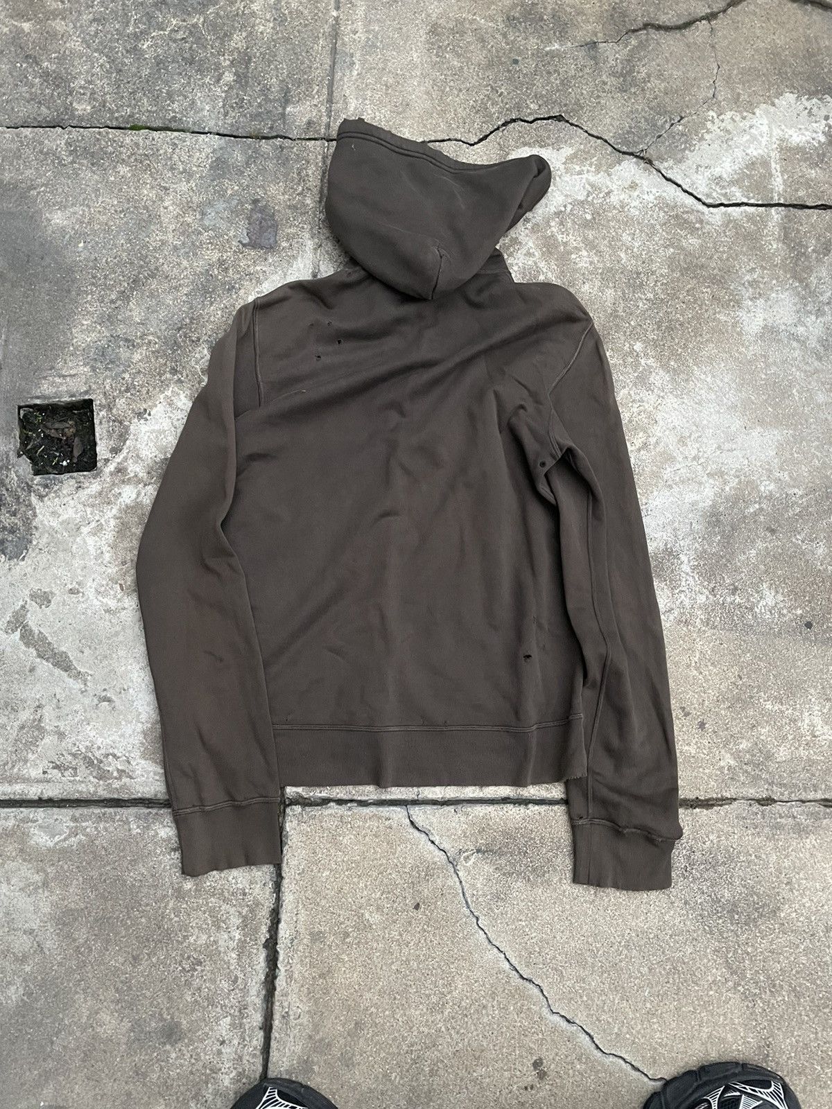 Number (N)ine SS05 “Nightcrawler” Distressed Zip Hoodie Size US M / EU 48-50 / 2 - 3 Thumbnail