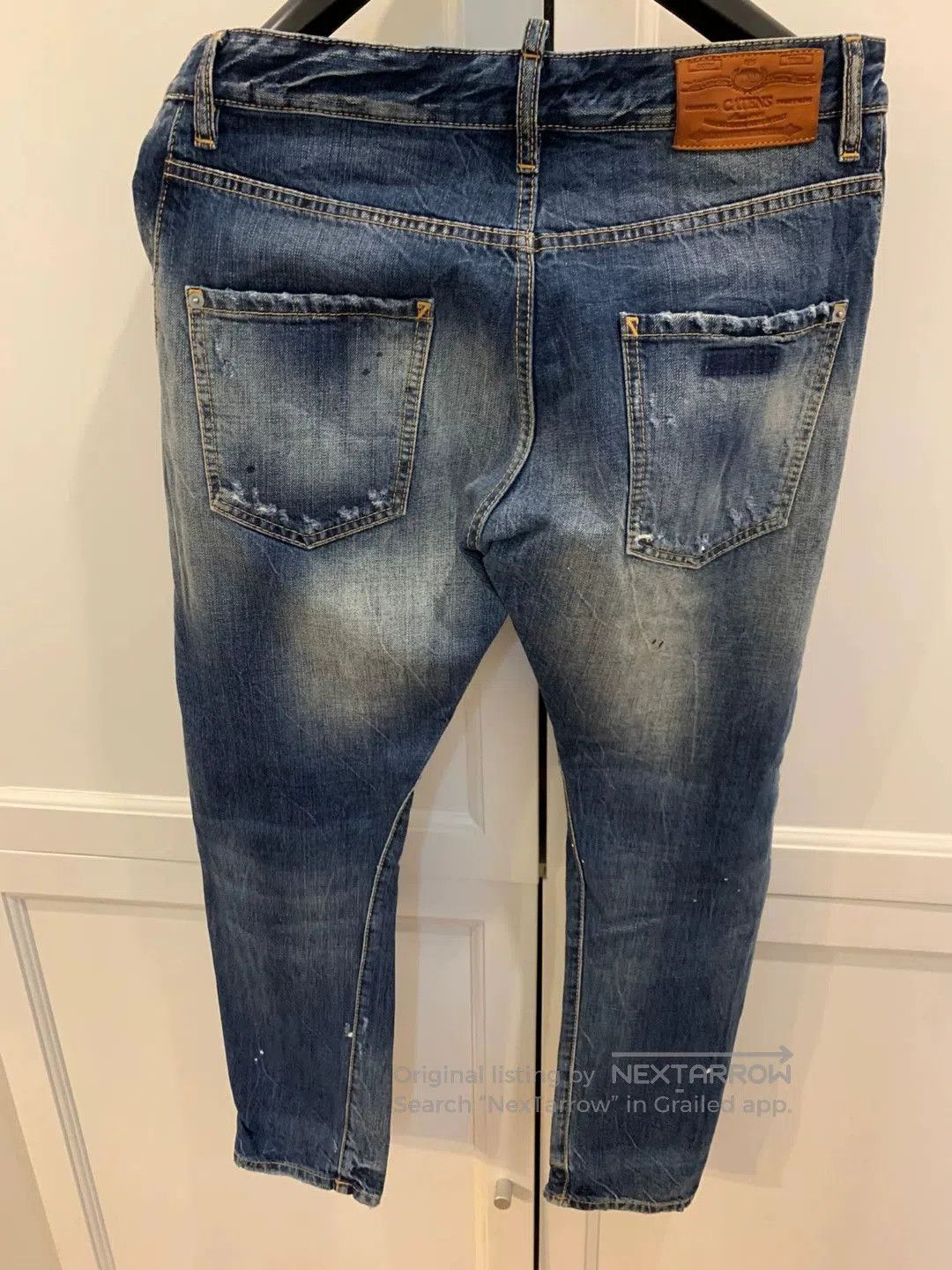 Dsquared2 dsquared2 distressed denim jeans size 44. Size US 44 / EU 60 - 2 Thumbnail