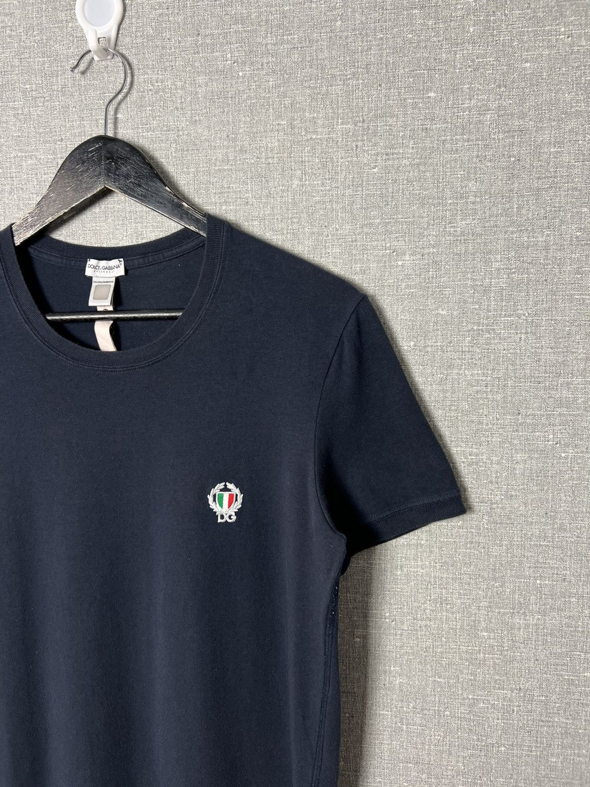 Dolce & Gabbana Dolce And Gabbana T-Shirt Italian Flag 🇮🇹 D&G Logo Men’s Tee Size US S / EU 44-46 / 1 - 9 Thumbnail