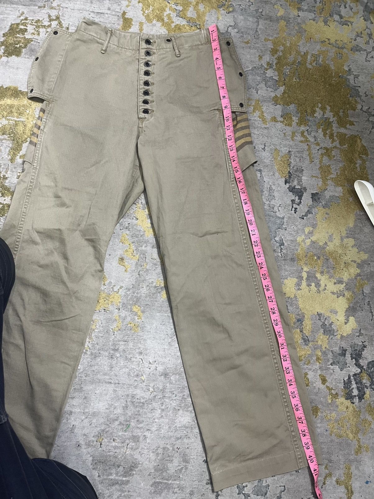Japanese Brand KAPITAL MENS solid casual bottom Army pants Size US 28 / EU 44 - 8 Thumbnail