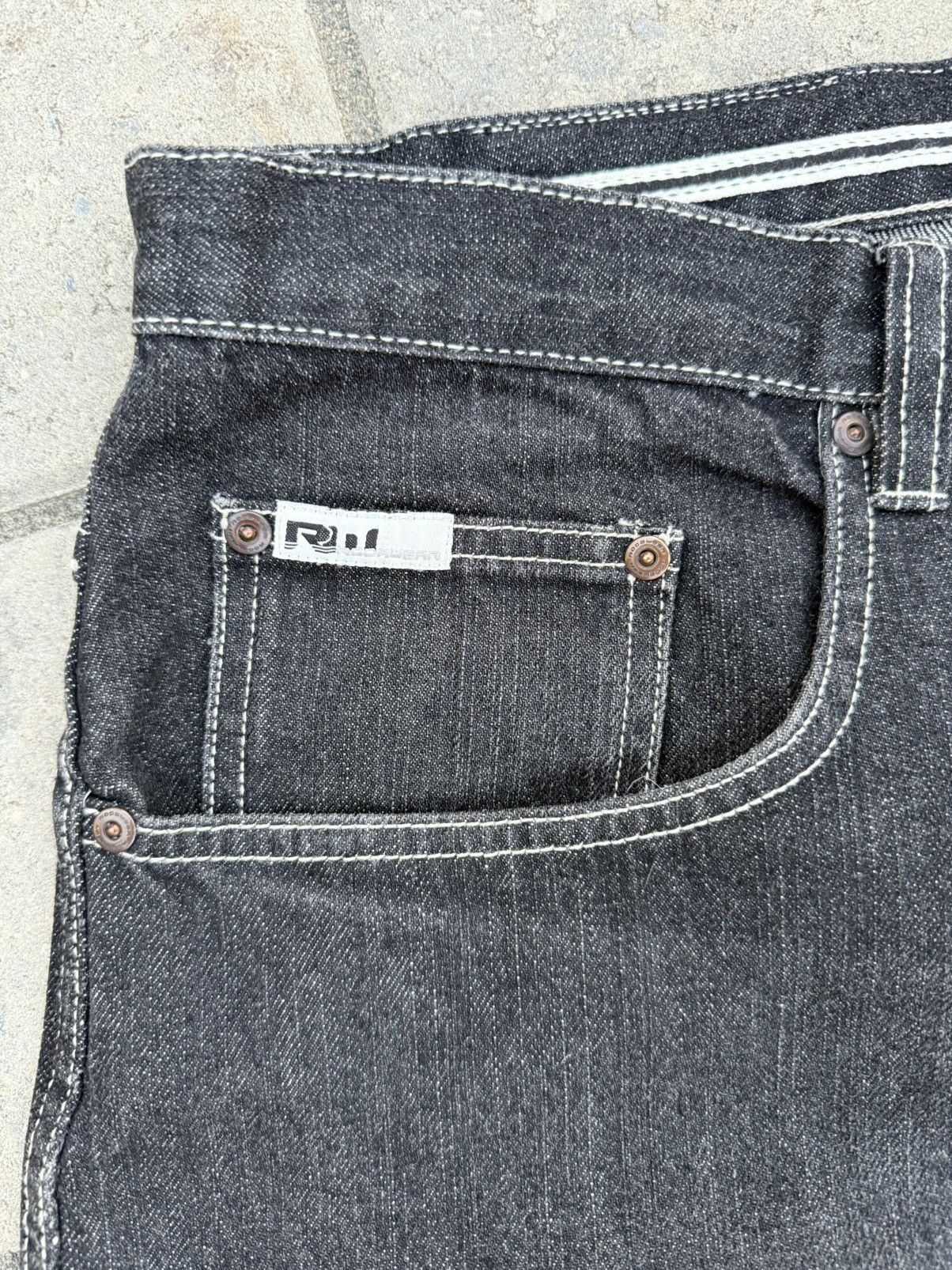 Rocawear Rocawear Black Baggy Denim Size US 40 / EU 56 - 5 Thumbnail