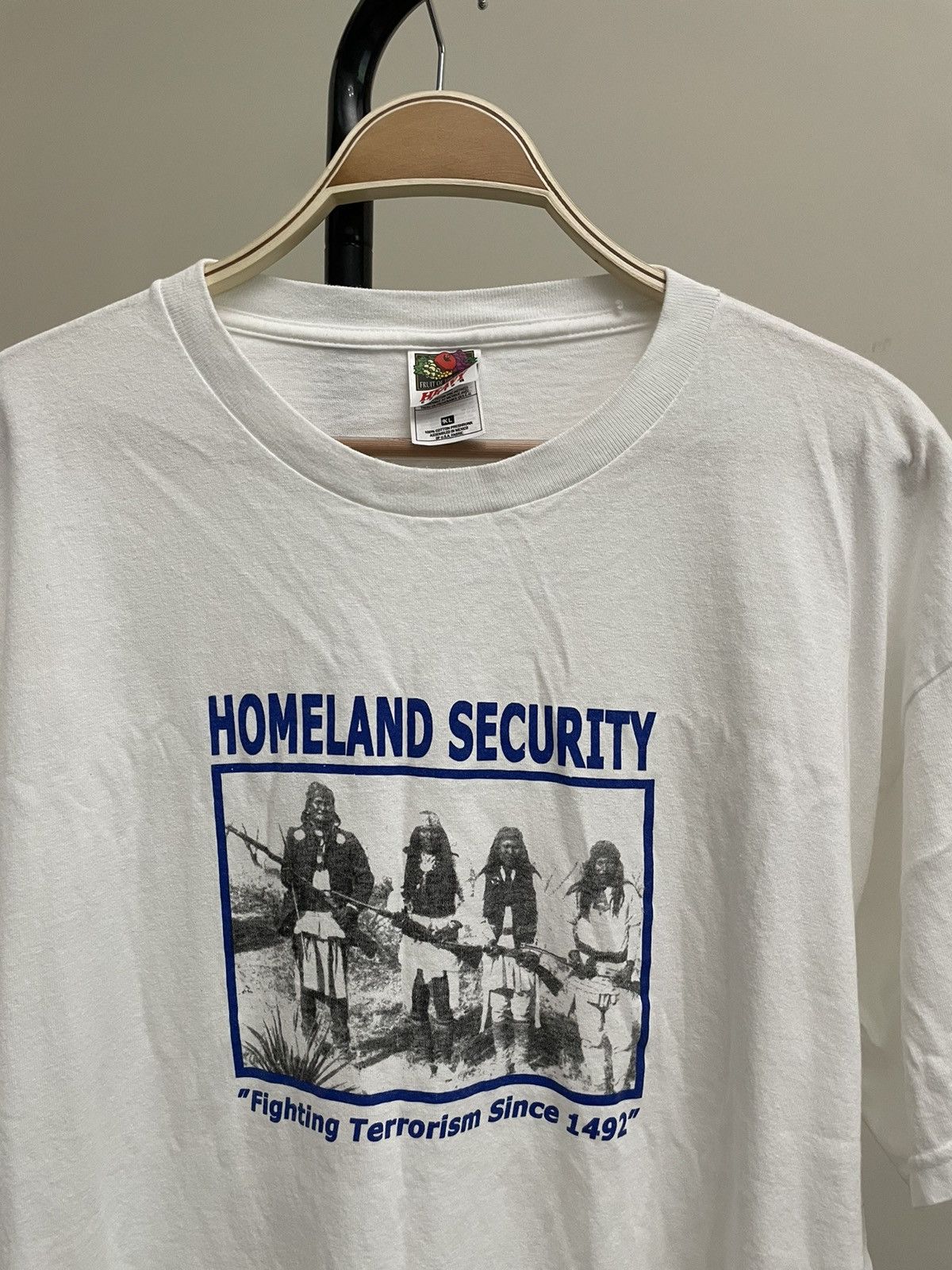 Vintage Vintage Home Graphic Tee Shirt 4GSELLER Unsoundrags Hanes Size US XL / EU 56 / 4 - 3 Thumbnail