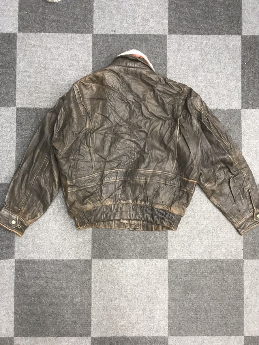 Genuine Leather MILANO CONNECTION A2 Flying Jacket Size US L / EU 52-54 / 3 - 11 Thumbnail