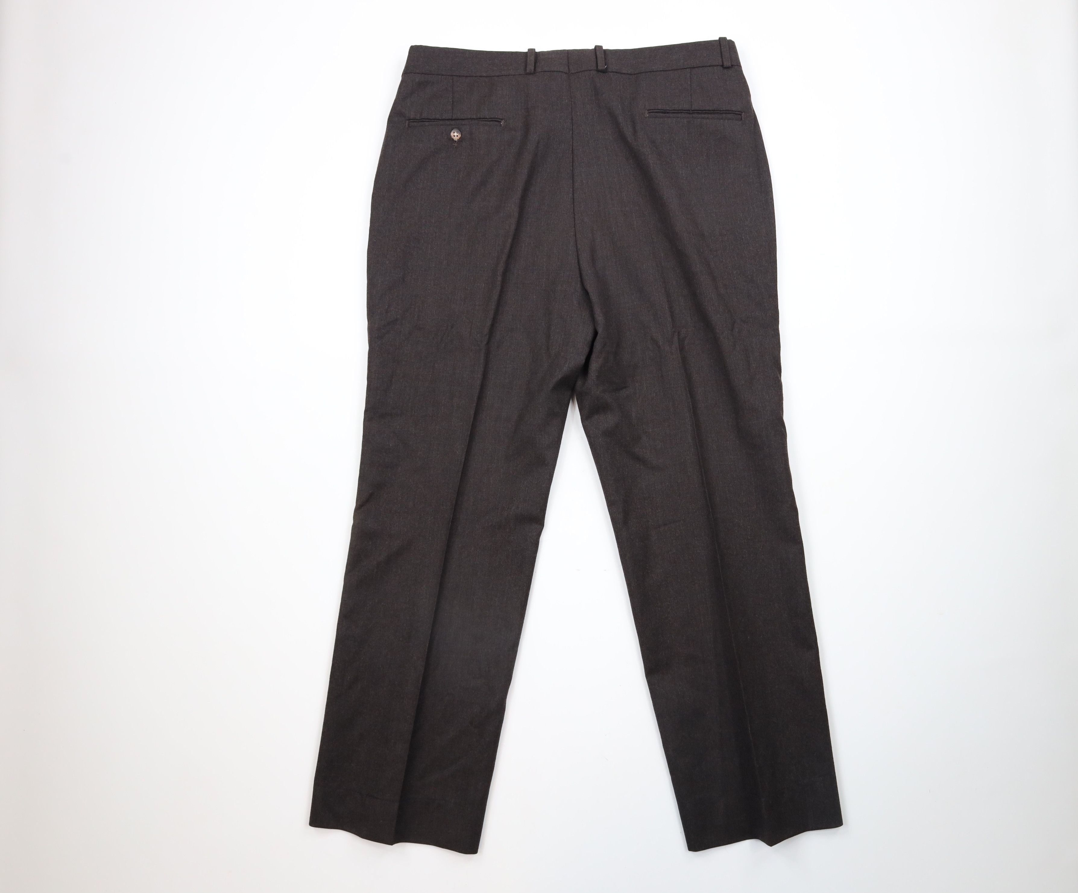 Vintage Vintage 70s Streetwear Wide Leg Chino Pants Brown USA Size US 36 / EU 52 - 8 Thumbnail