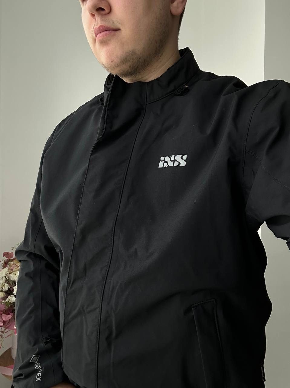 Japanese Brand × Vintage Vintage Japanese Black IXS Gore-Tex Jacket Size US M / EU 48-50 / 2 - 14 Thumbnail