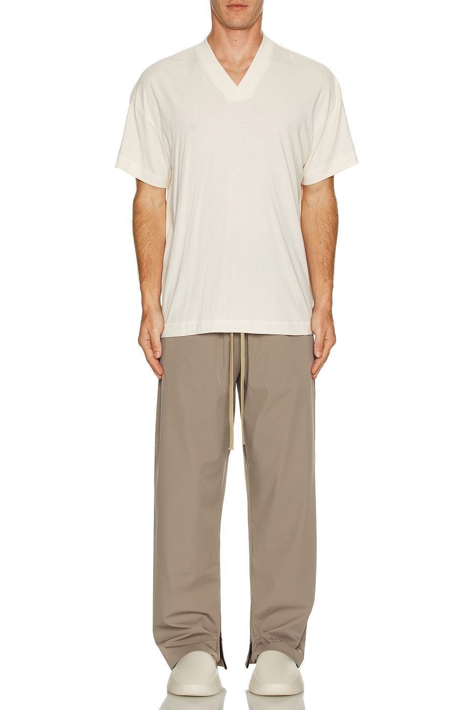 Essentials × Fear of God Essentials 3 Pack V Neck Tee Shirts Shell Size US XL / EU 56 / 4 - 2 Thumbnail