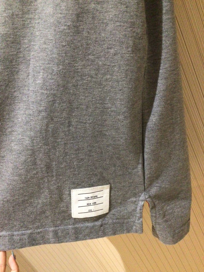 Thom Browne Thom Browne Grey short sleeves Size US S / EU 44-46 / 1 - 4 Thumbnail