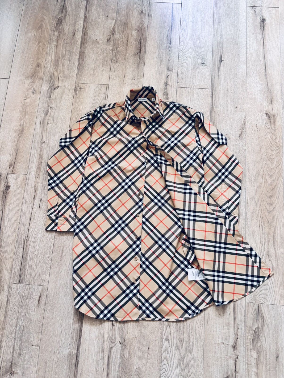 Burberry Burberry Vintege Checkered Cotton Shirt Size S / US 4 / IT 40 - 5 Thumbnail