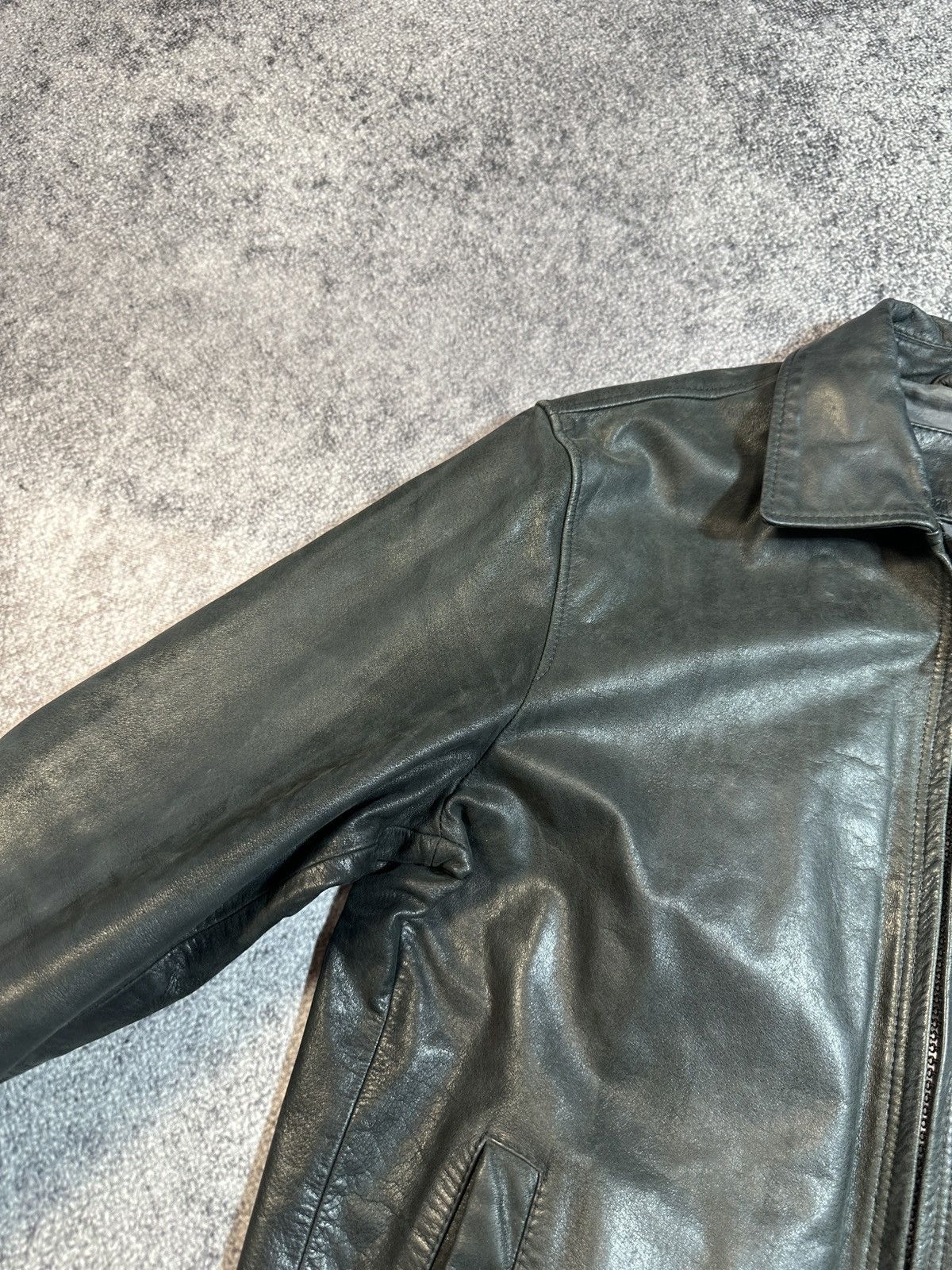 Other Y2K Vintage Leather Jacket Streetwear Rare Style USA VTg M Size US M / EU 48-50 / 2 - 2 Thumbnail