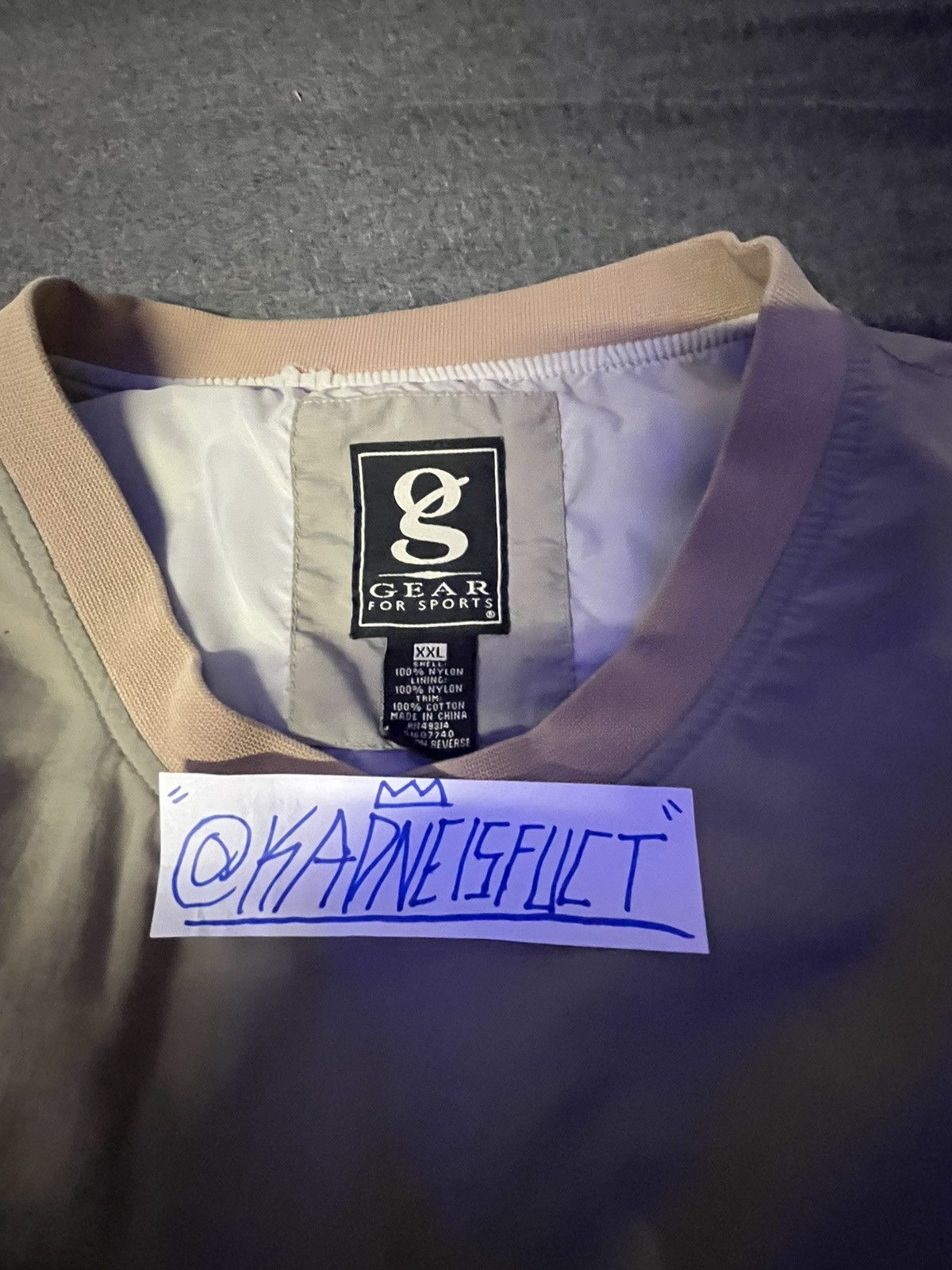 Gear for Sports Beige wind shirt Size US XXL / EU 58 / 5 - 3 Thumbnail