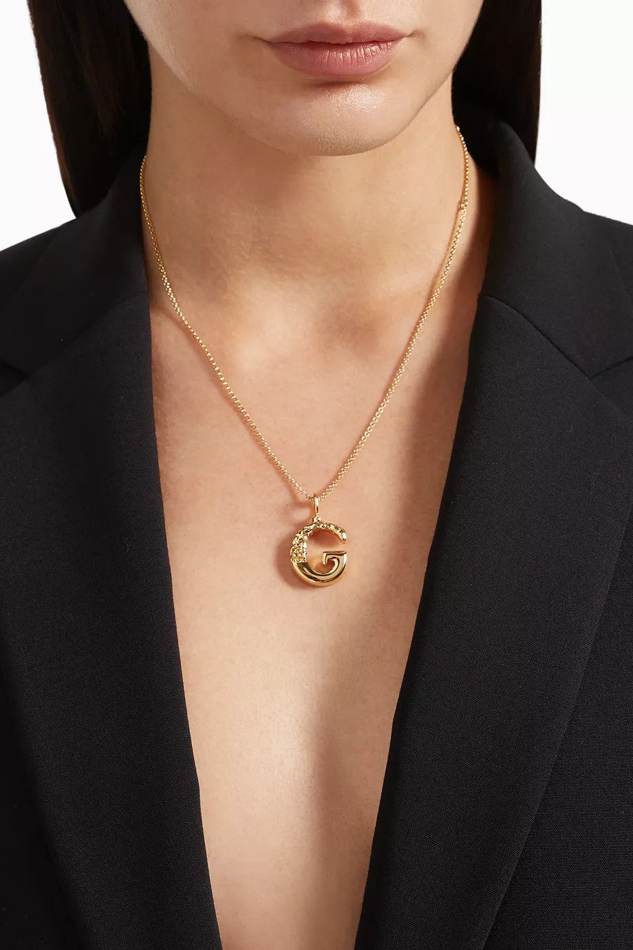 Chloe o1loc1c0425 Size: OS / Alphabet Necklace in Gold Size ONE SIZE - 2 Thumbnail
