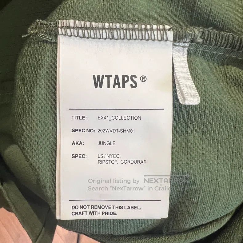 Wtaps Wtaps Grid cloth water-washed four-pocket jacket Size US S / EU 44-46 / 1 - 4 Thumbnail