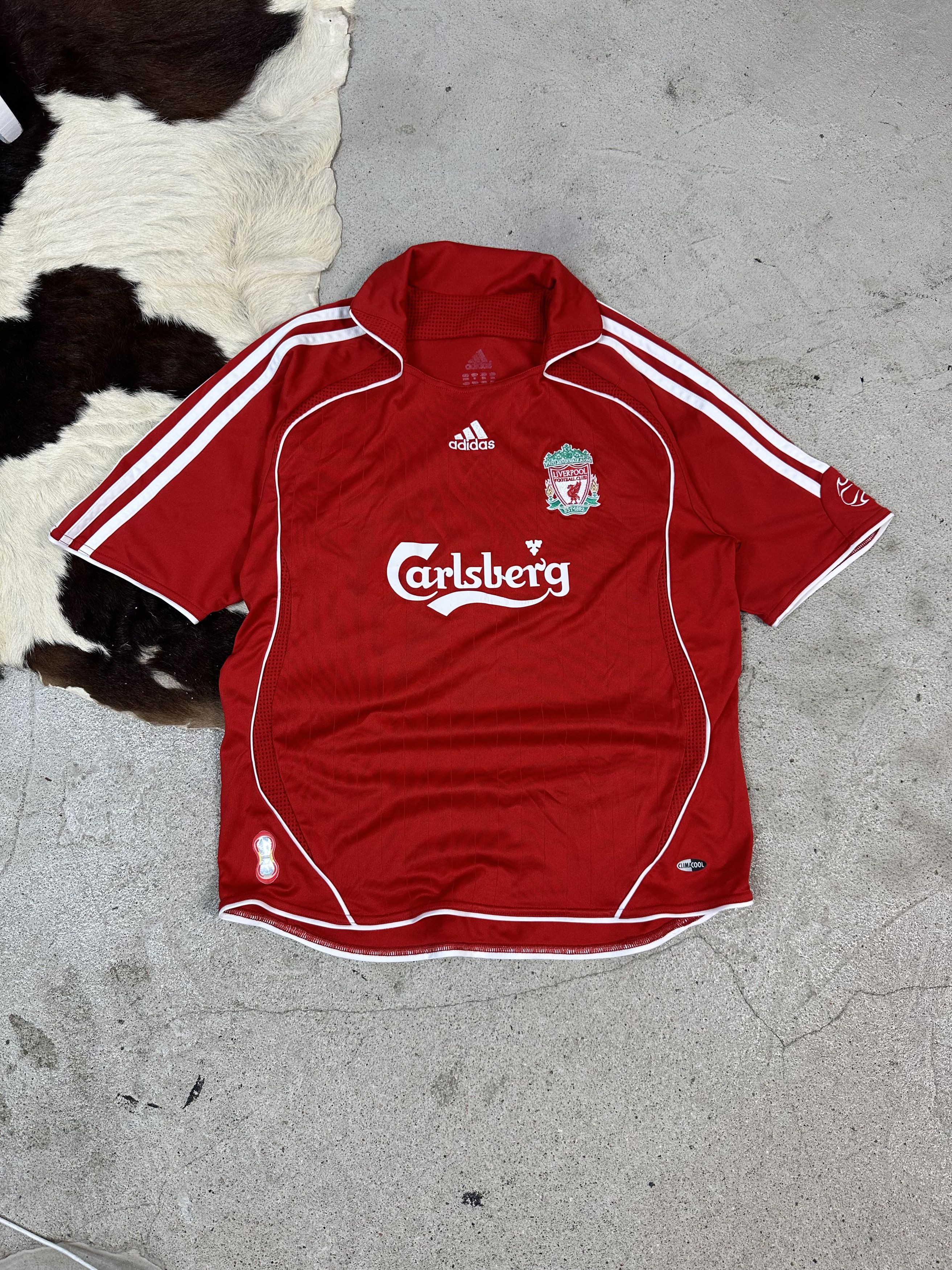 Adidas × Vintage Jersey Adidas 07/08 Liverpool Sportswear Streetwear Active Size US XS / EU 42 / 0 - 1 Thumbnail