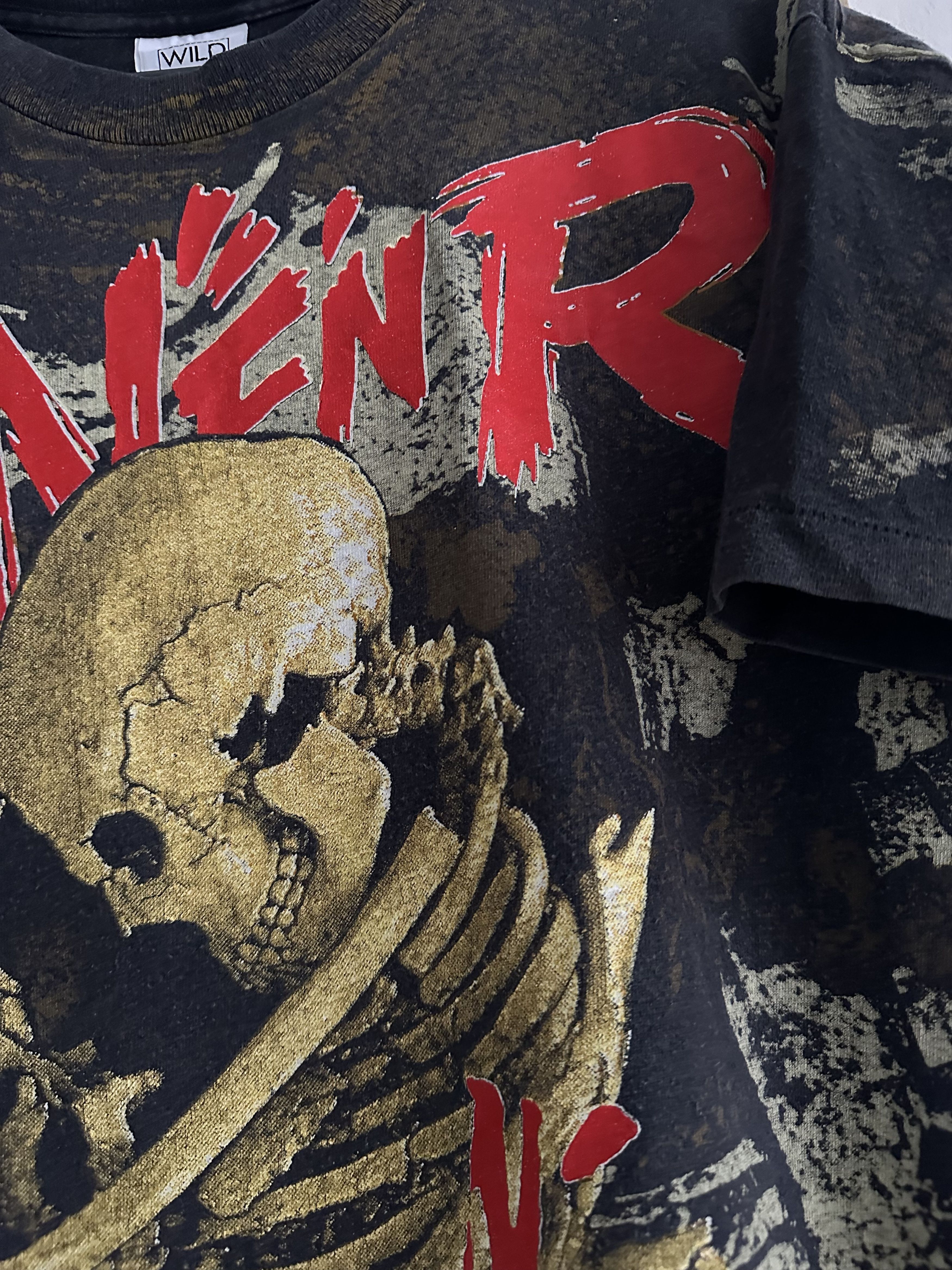Band Tees × Vintage Vintage 1992 Guns N’ Roses Shirt Dust N’ Bones ALL OVER Tee Size US XL / EU 56 / 4 - 6 Thumbnail