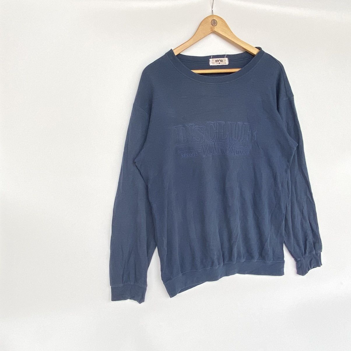 Other Vintage D's Club sweatshirt sportswear Crewneck NavyBlue Size US M / EU 48-50 / 2 - 4 Thumbnail