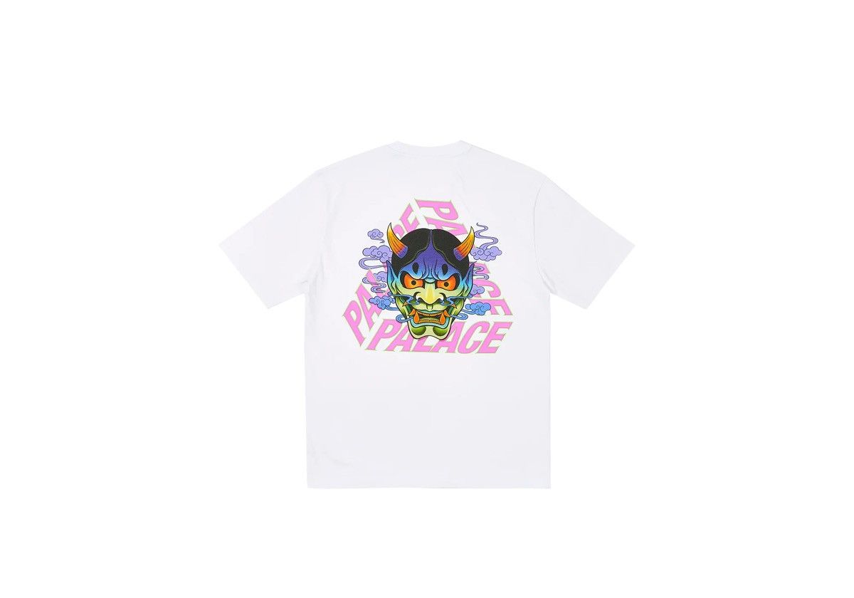 image of Palace Demon P3 T Shirt White, Men's (Size Medium)