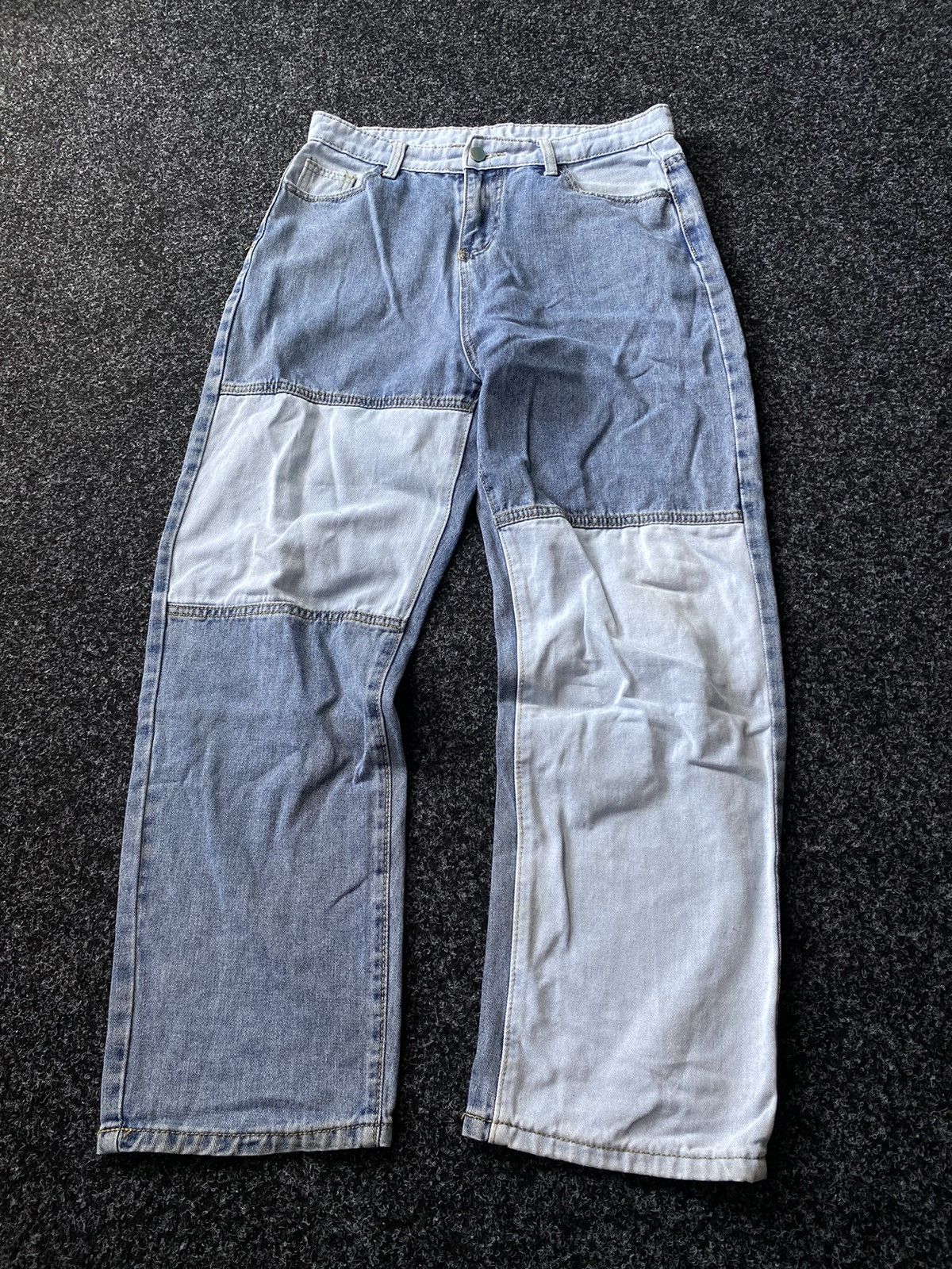 Jean × Vintage Blue Baggy Denim Jeans Size 30" / US 8 / IT 44 - 1 Thumbnail