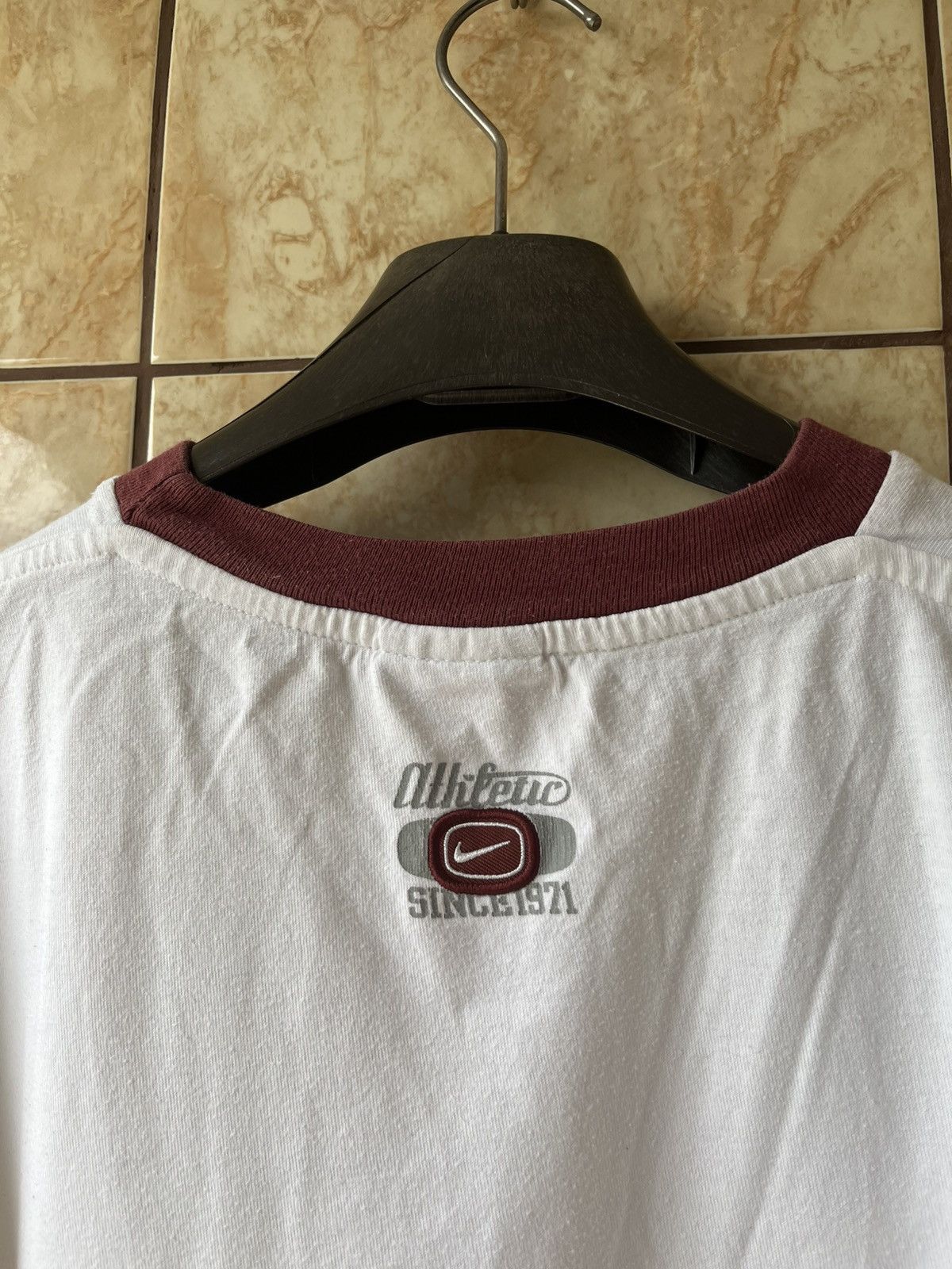 Nike Vintage Nike big logo T shirt Size US L / EU 52-54 / 3 - 4 Thumbnail