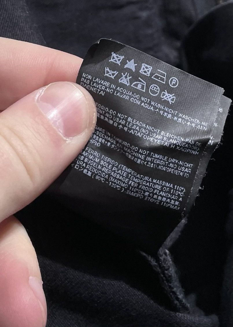 Saint Laurent Paris Saint Laurent D02 Black Destroyed Skinny Jeans Size US 28 / EU 44 - 10 Thumbnail