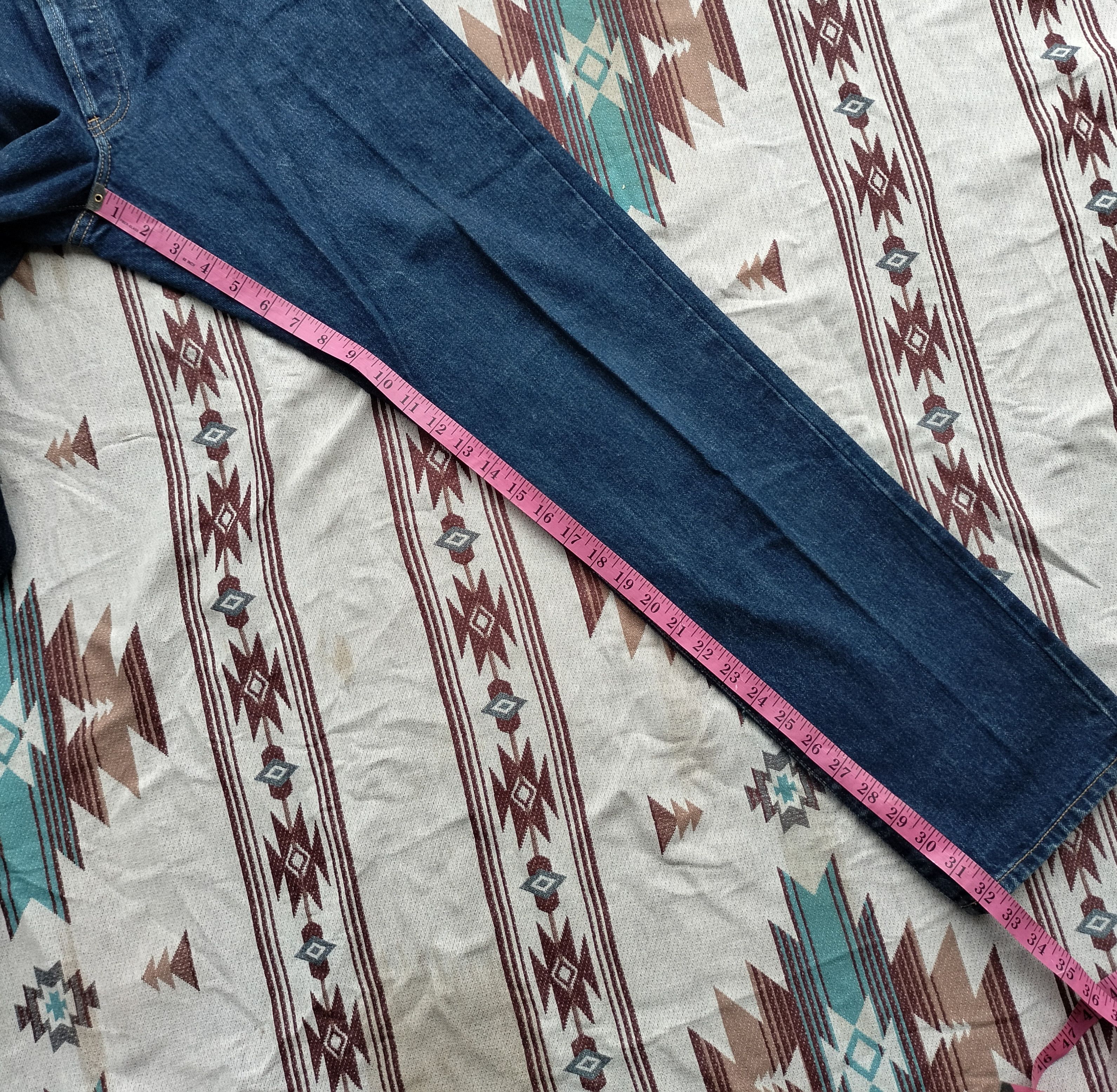 RRL Ralph Lauren Vintage double RL selvedge denim Size US 31 - 22 Thumbnail