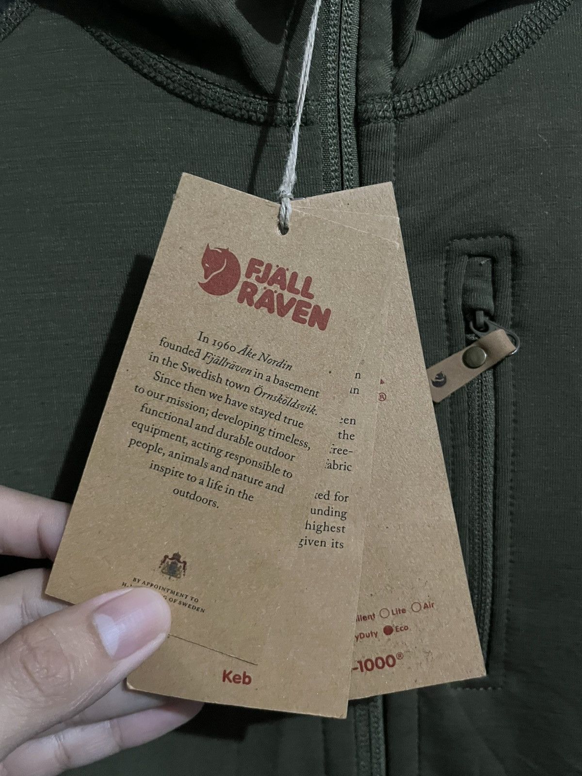 Fjallraven Fjallraven Keb Fleece Hoodie Size XXS / US 00 / IT 34 - 3 Thumbnail