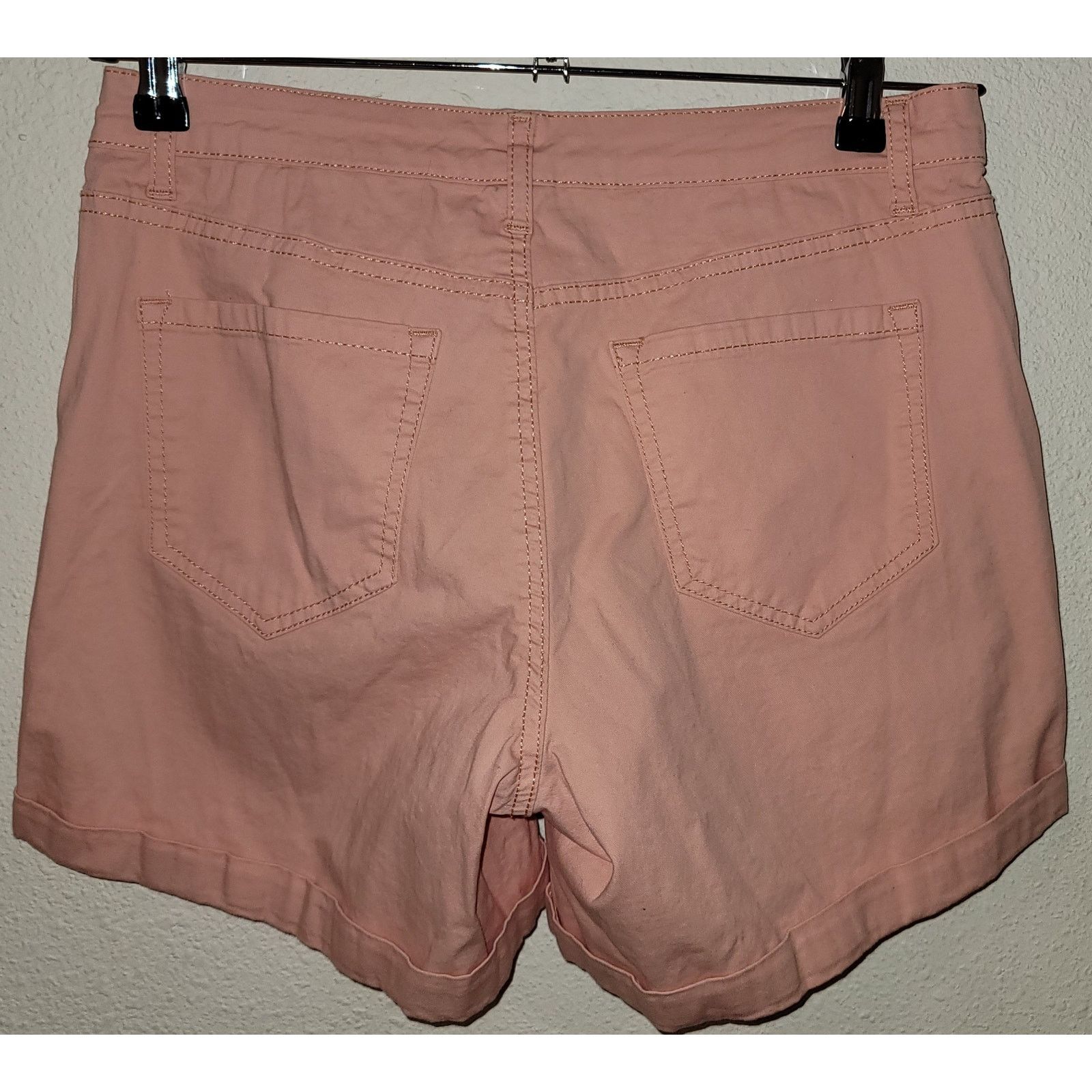 Other Vintage America Blue Orange Peach Boyfriend Shorts 8 Size 30" / US 8 / IT 44 - 2 Thumbnail