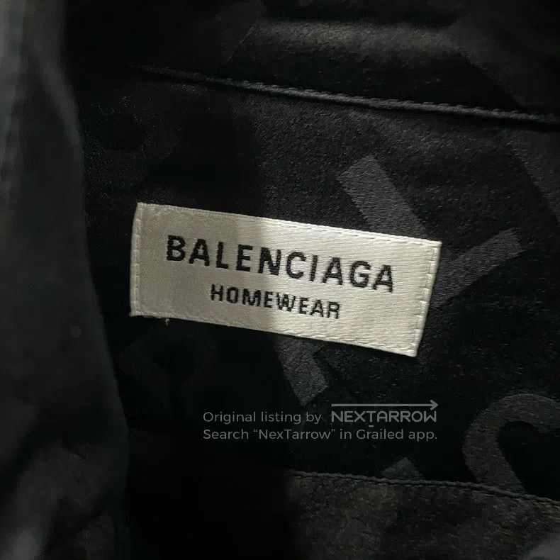 Balenciaga Balenciaga Fully Printed Letter Logo Jacket Size XXS / US 00 / IT 34 - 5 Thumbnail