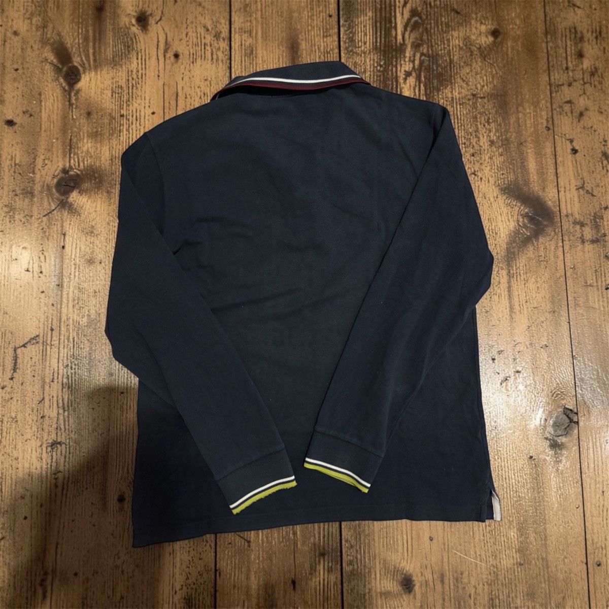 Fred Perry Fred Perry Long Sleeve Polo Navy M Special Edition Size US M / EU 48-50 / 2 - 2 Thumbnail