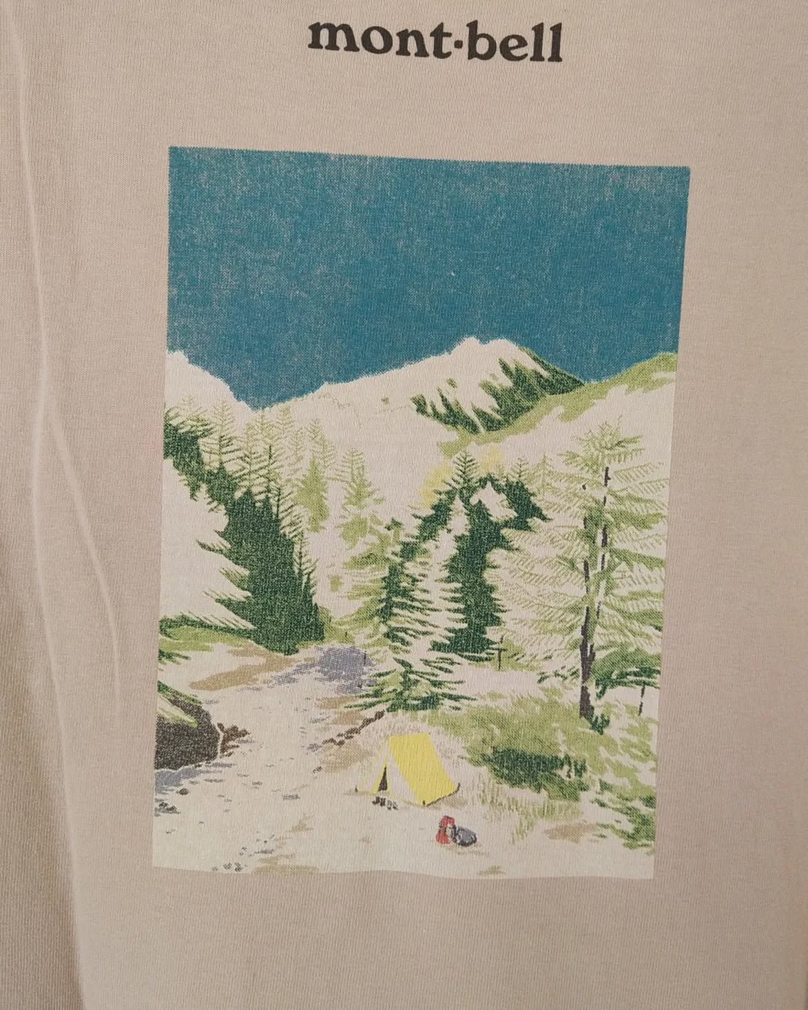 Montbell Montbell Outdoor Mountain Graphic Tees Size US L / EU 52-54 / 3 - 2 Thumbnail