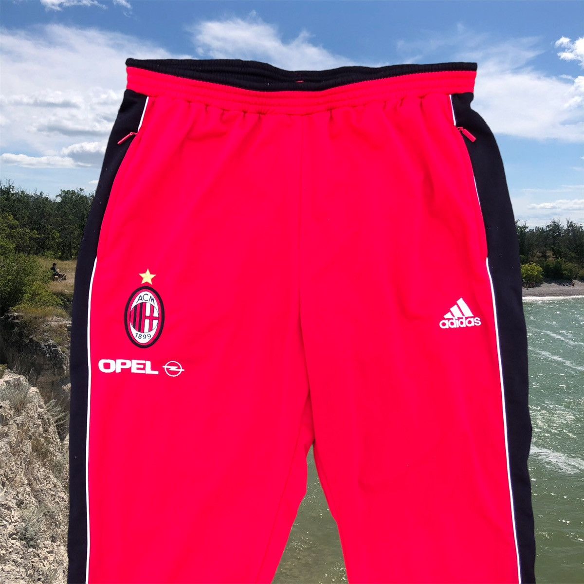Adidas × Vintage AC Milan Adidas track pants Size US 40 / EU 56 - 2 Thumbnail