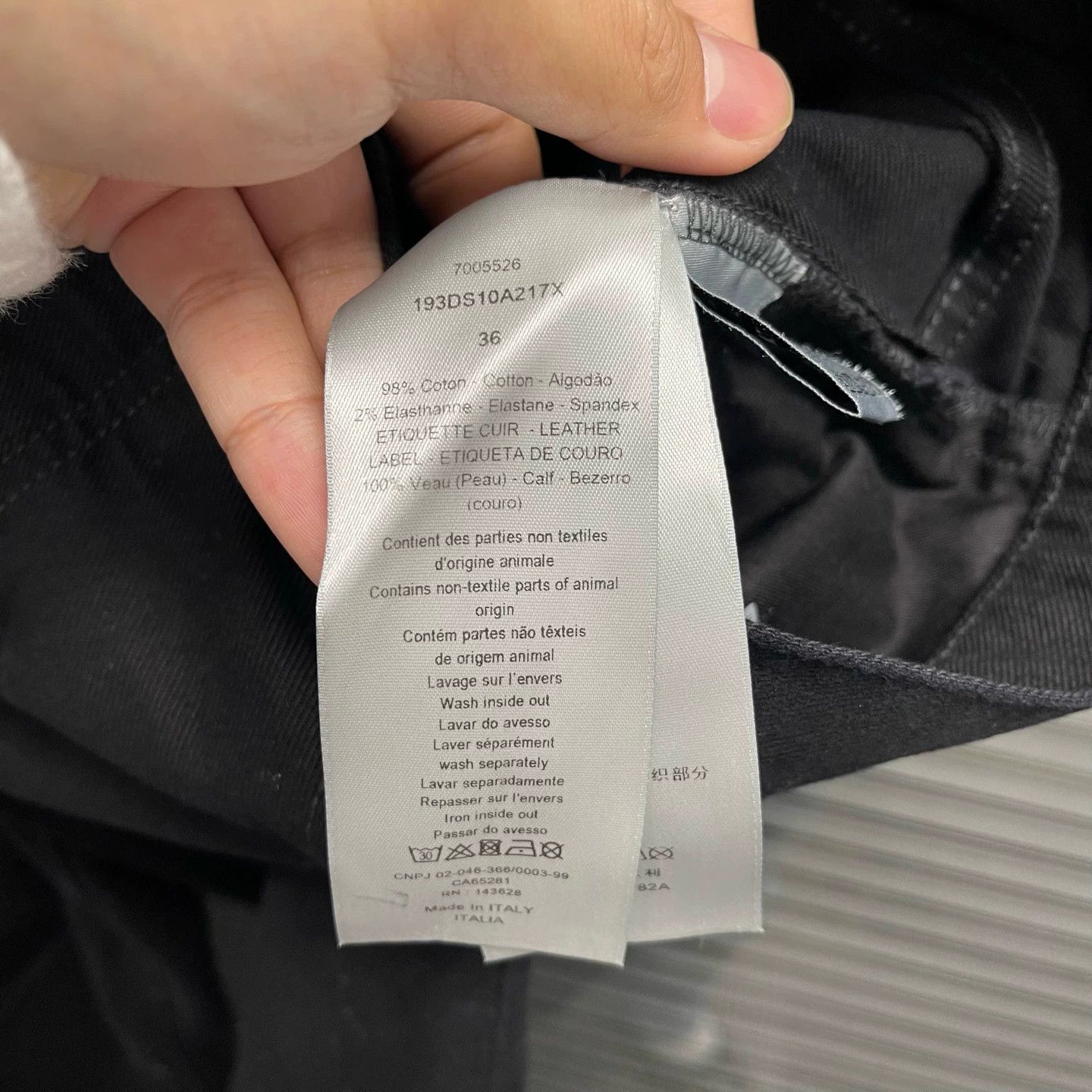 Dior Dior Classic Black Jeans 36 99 New Size US 36 / EU 52 - 5 Thumbnail