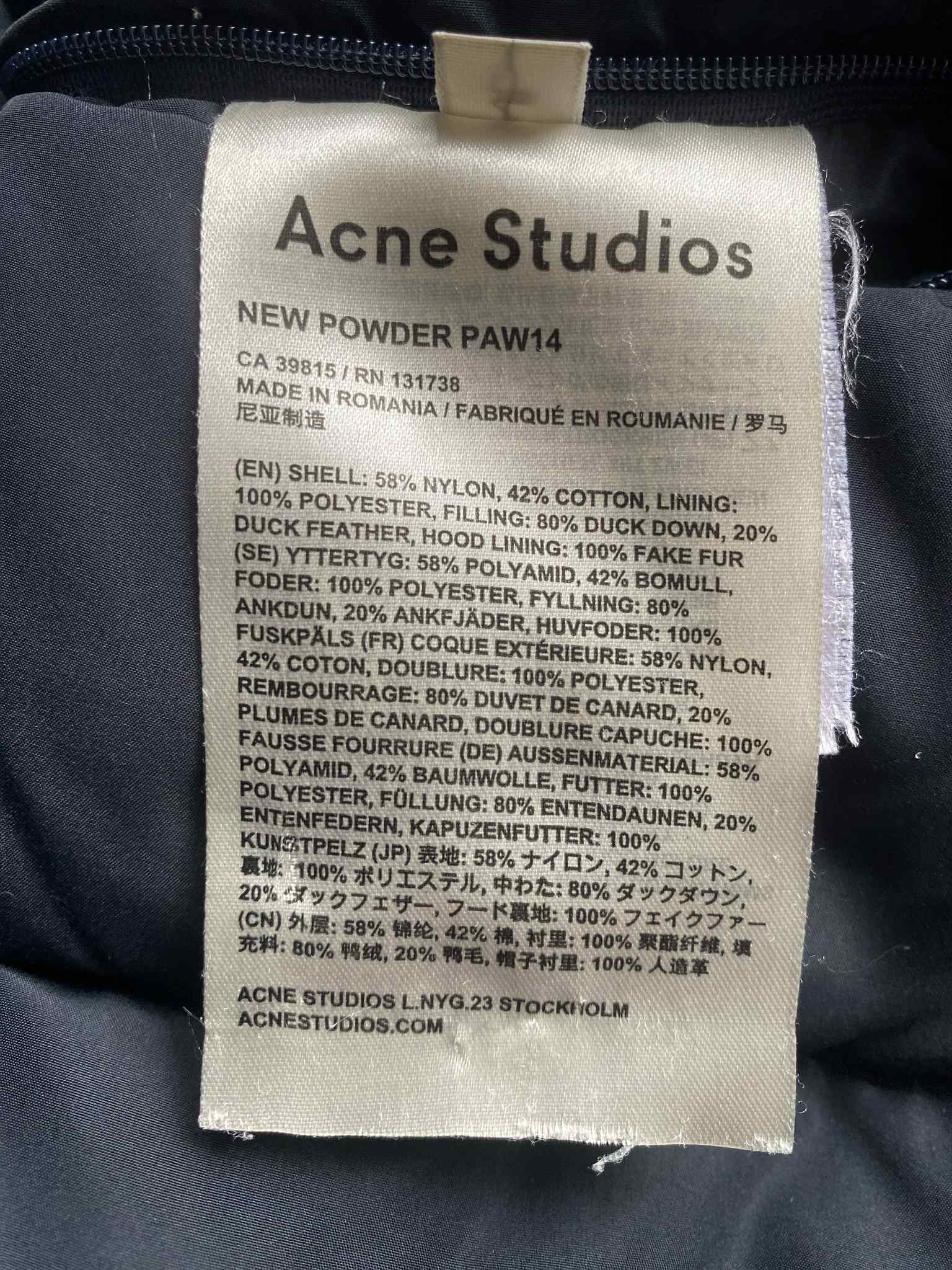 Acne Studios Acne Studios New Powder Paw14 Women Puffer Parka Down Jacket Size XXS / US 00 / IT 34 - 8 Thumbnail