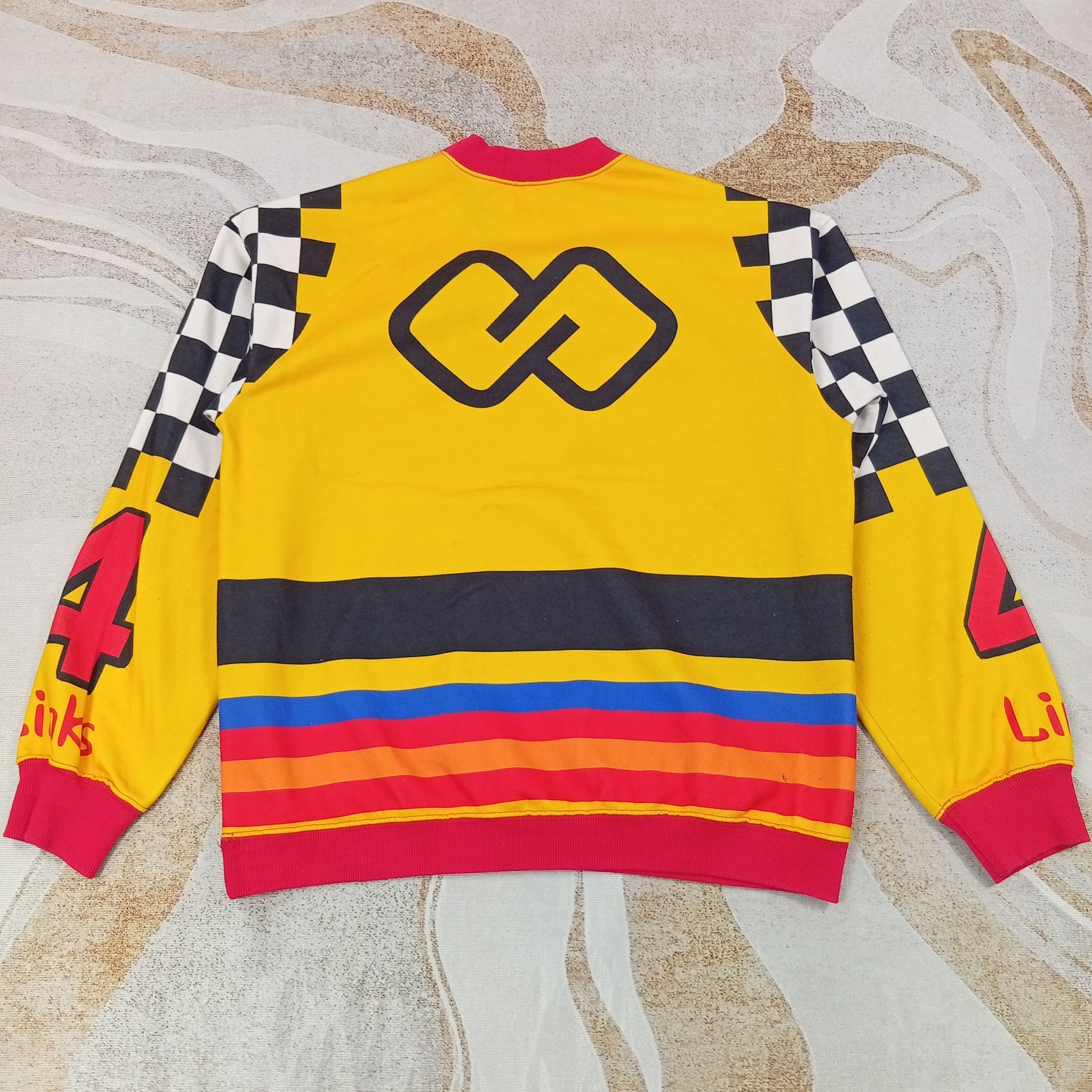 Vintage Film Links Sweatshirt c220n5 Size US L / EU 52-54 / 3 - 3 Thumbnail