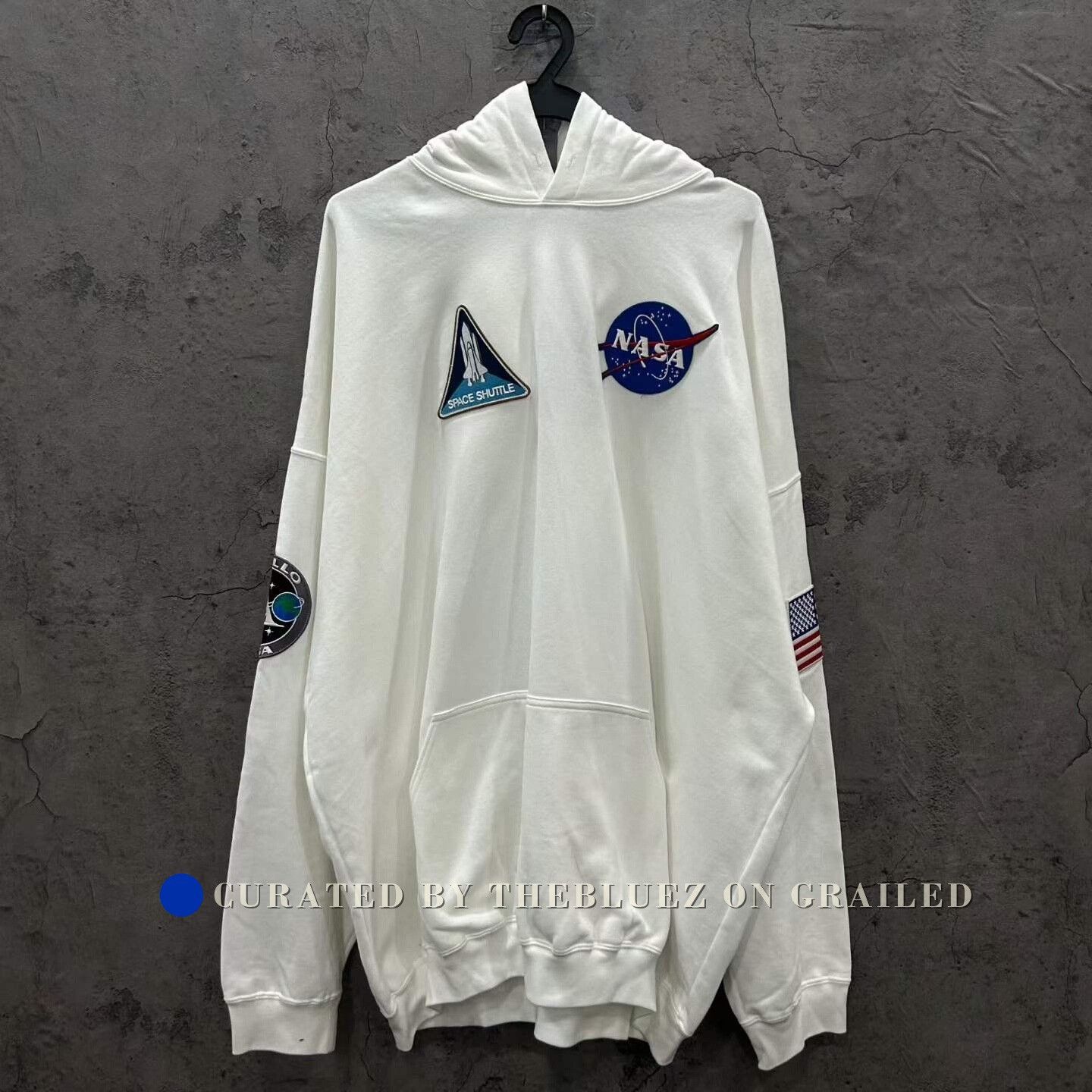 Balenciaga Balenciaga x NASA Hoodie | Grailed