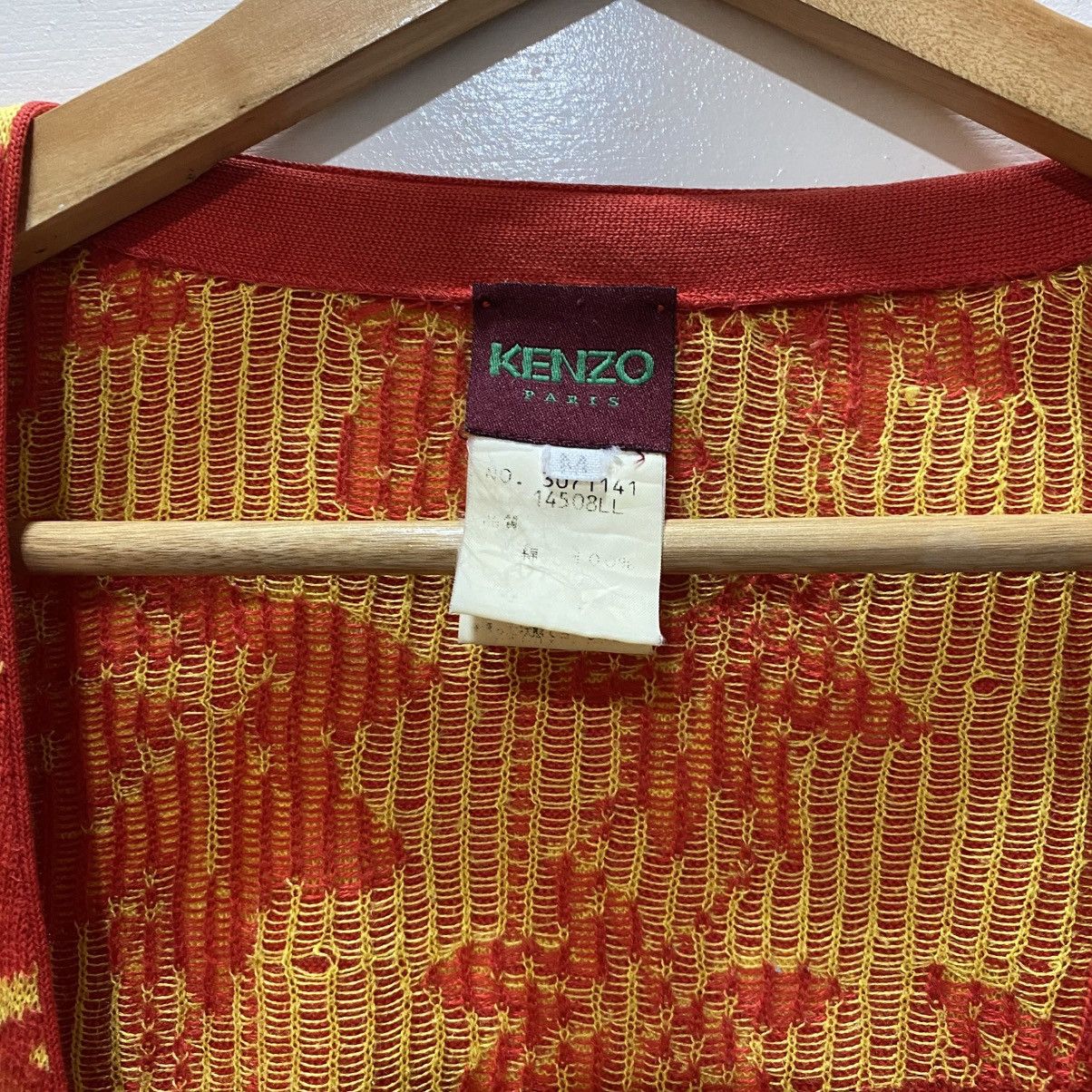 If Six Was Nine × Japanese Brand × Kenzo VERY RARE KENZO CARDIGAN Size M / US 6-8 / IT 42-44 - 3 Thumbnail