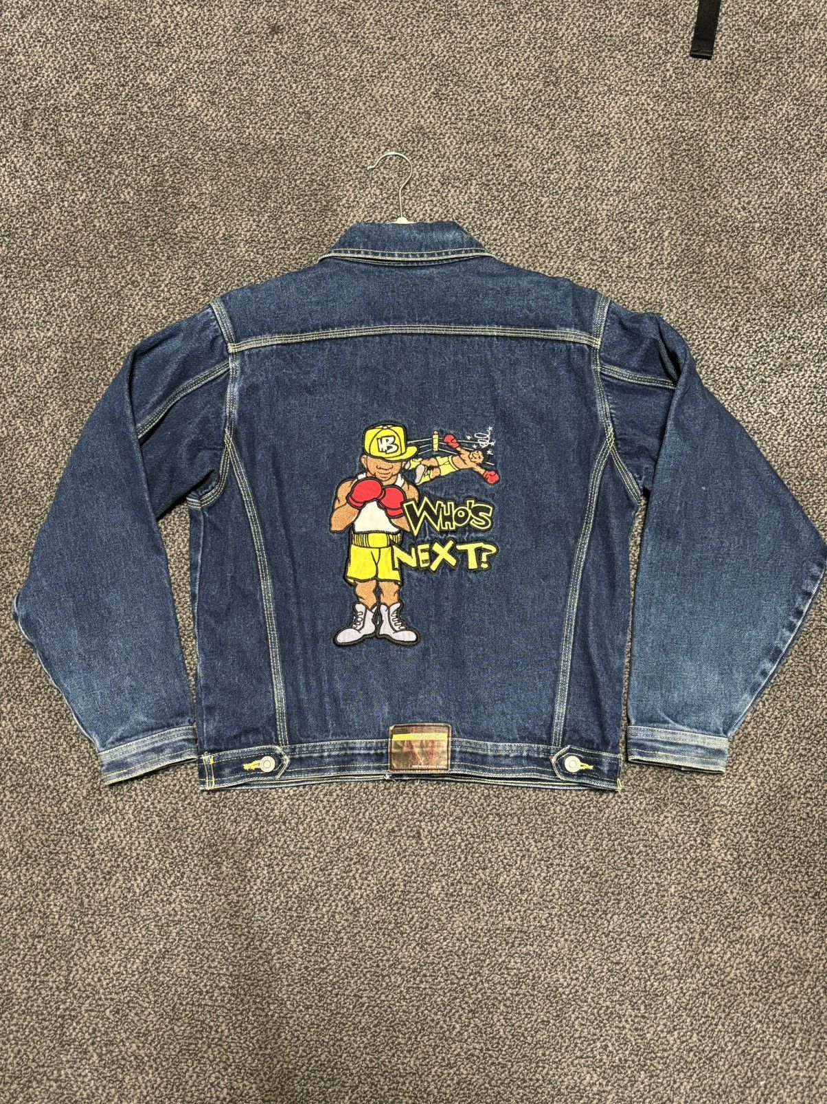 Japanese Brand Embroidered Jean Jacket Size US S / EU 44-46 / 1 - 1 Thumbnail