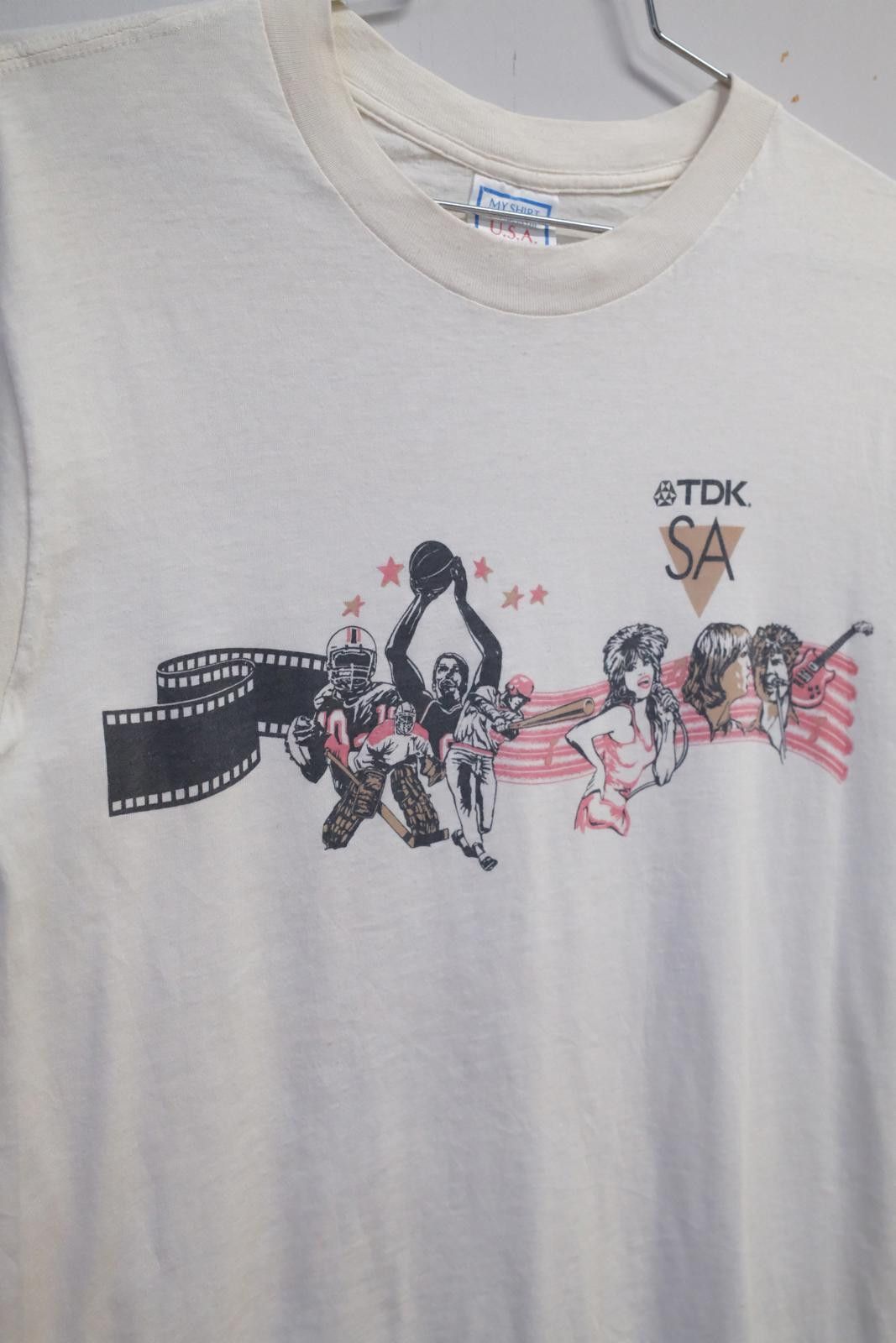 Other 90's TDK Tape Entertainment Graphic T-Shirt Size US L / EU 52-54 / 3 - 4 Thumbnail