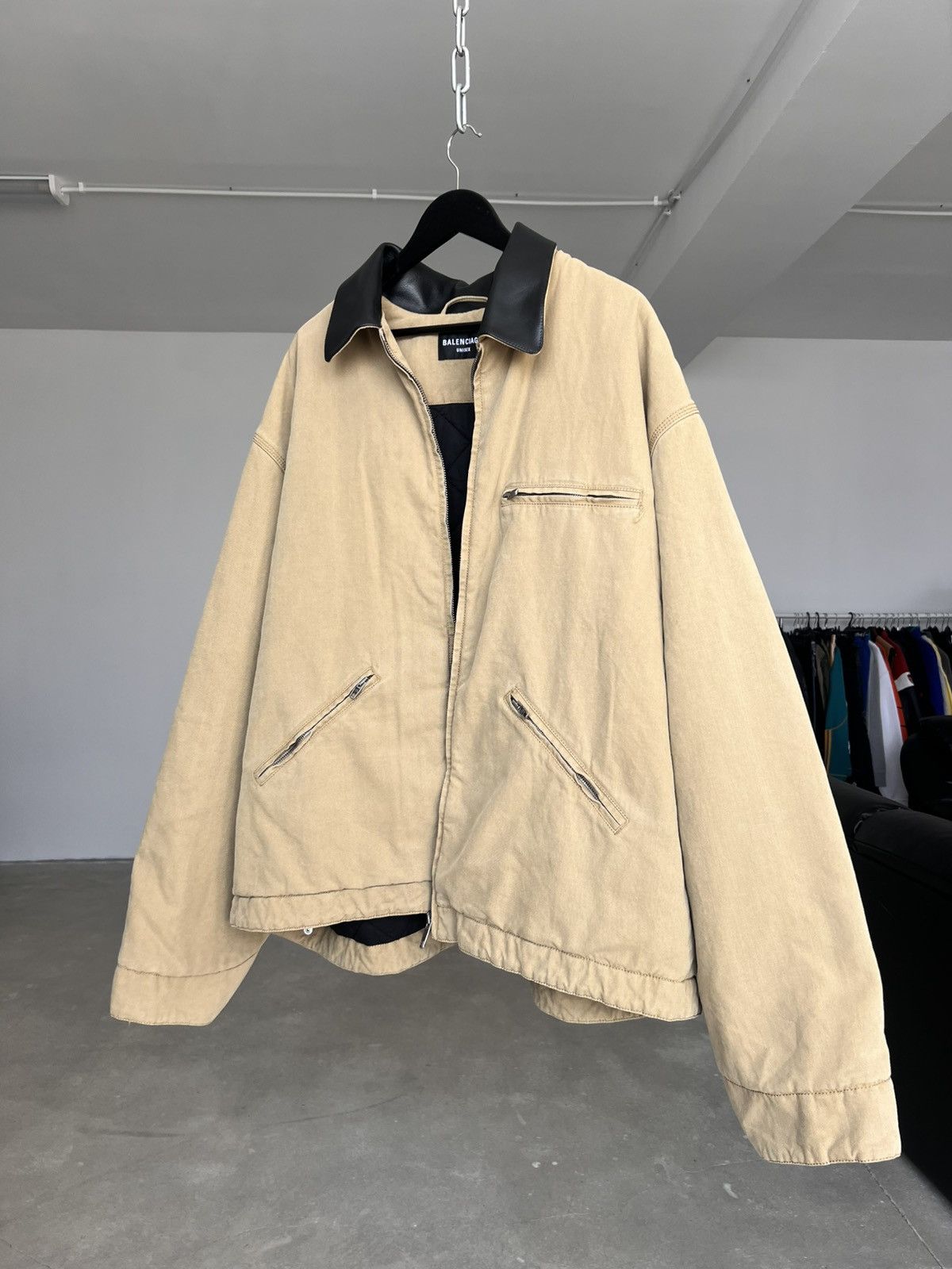 Balenciaga Balenciaga Work Jacket Canvas Size US M / EU 48-50 / 2 - 1 Thumbnail
