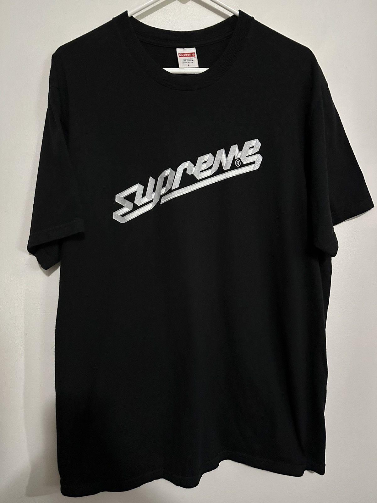 Supreme Supreme Banner Tee Size US L / EU 52-54 / 3 - 1 Thumbnail