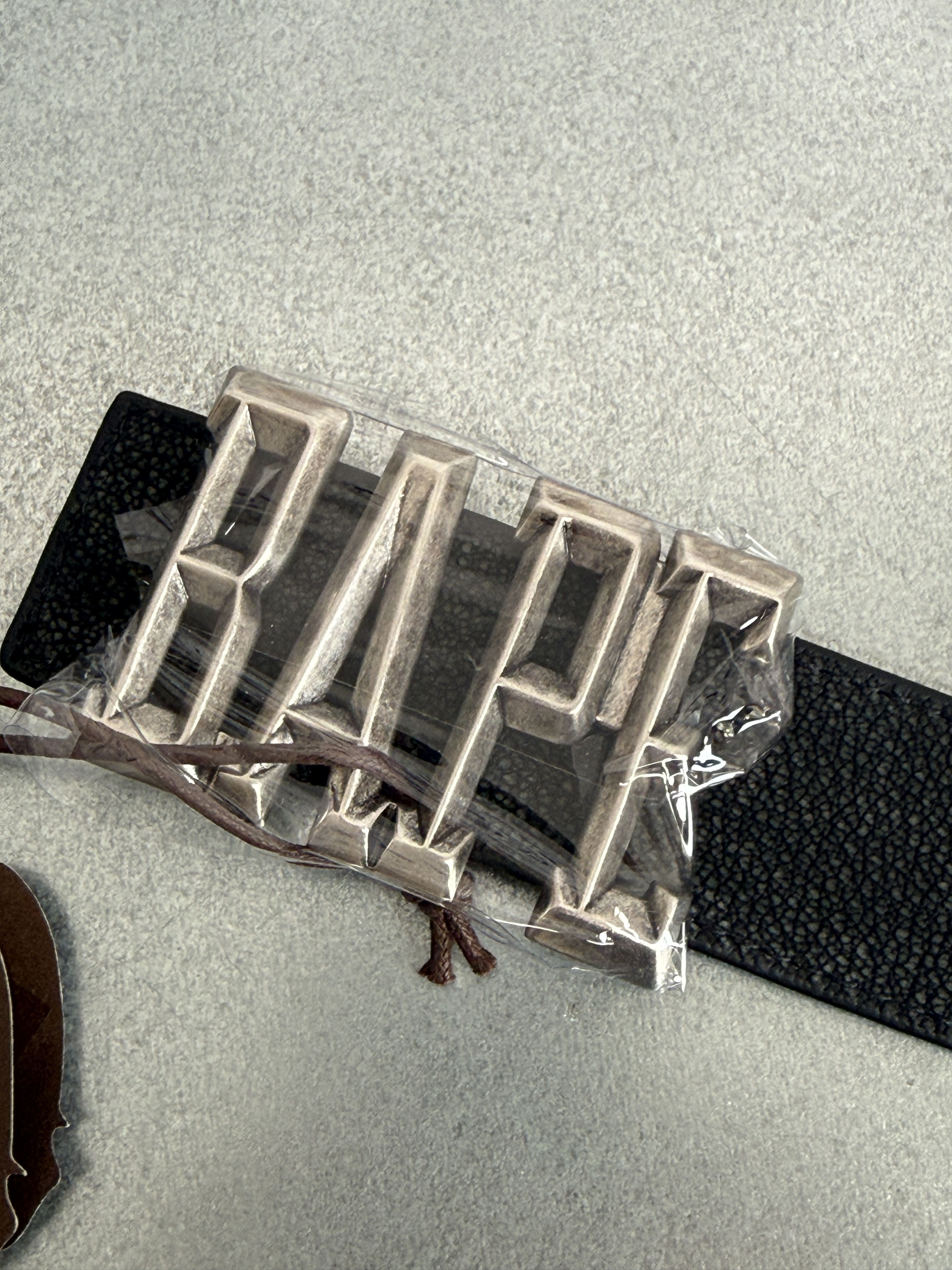 Bape BAPE REVERSIBLE LEATHER BELT Size ONE SIZE - 3 Thumbnail