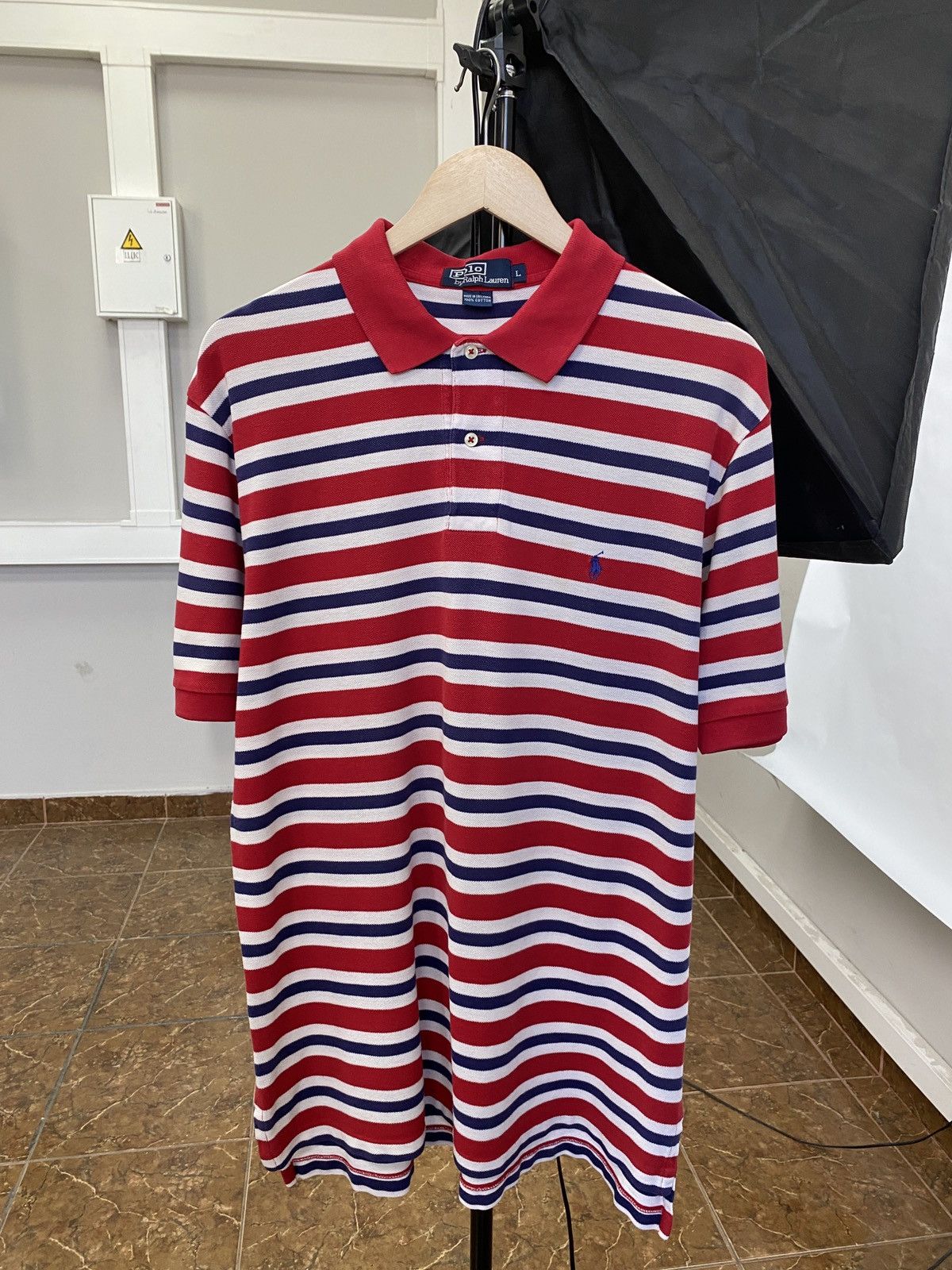 Polo Ralph Lauren 🇺🇸 Vintage 90s Polo Ralph Lauren Polo T-Shirt Rare Chief Keef Size US L / EU 52-54 / 3 - 1 Thumbnail