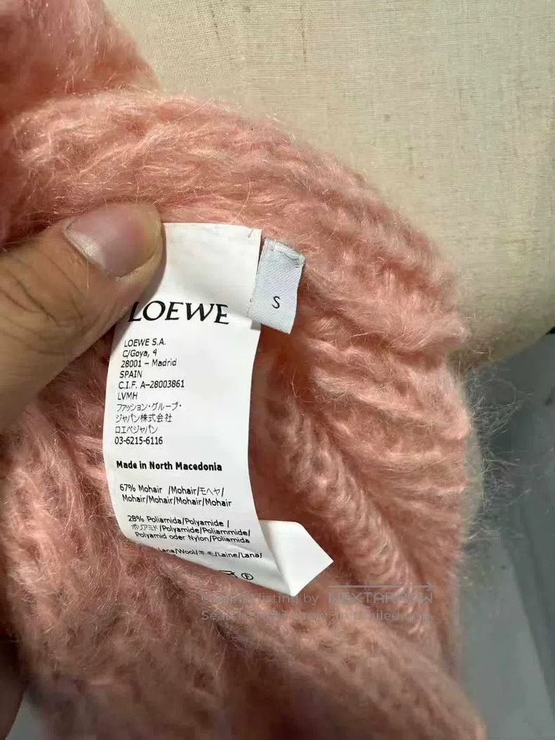 Loewe Loewe Big logo mohair sweater Size S / US 4 / IT 40 - 6 Thumbnail