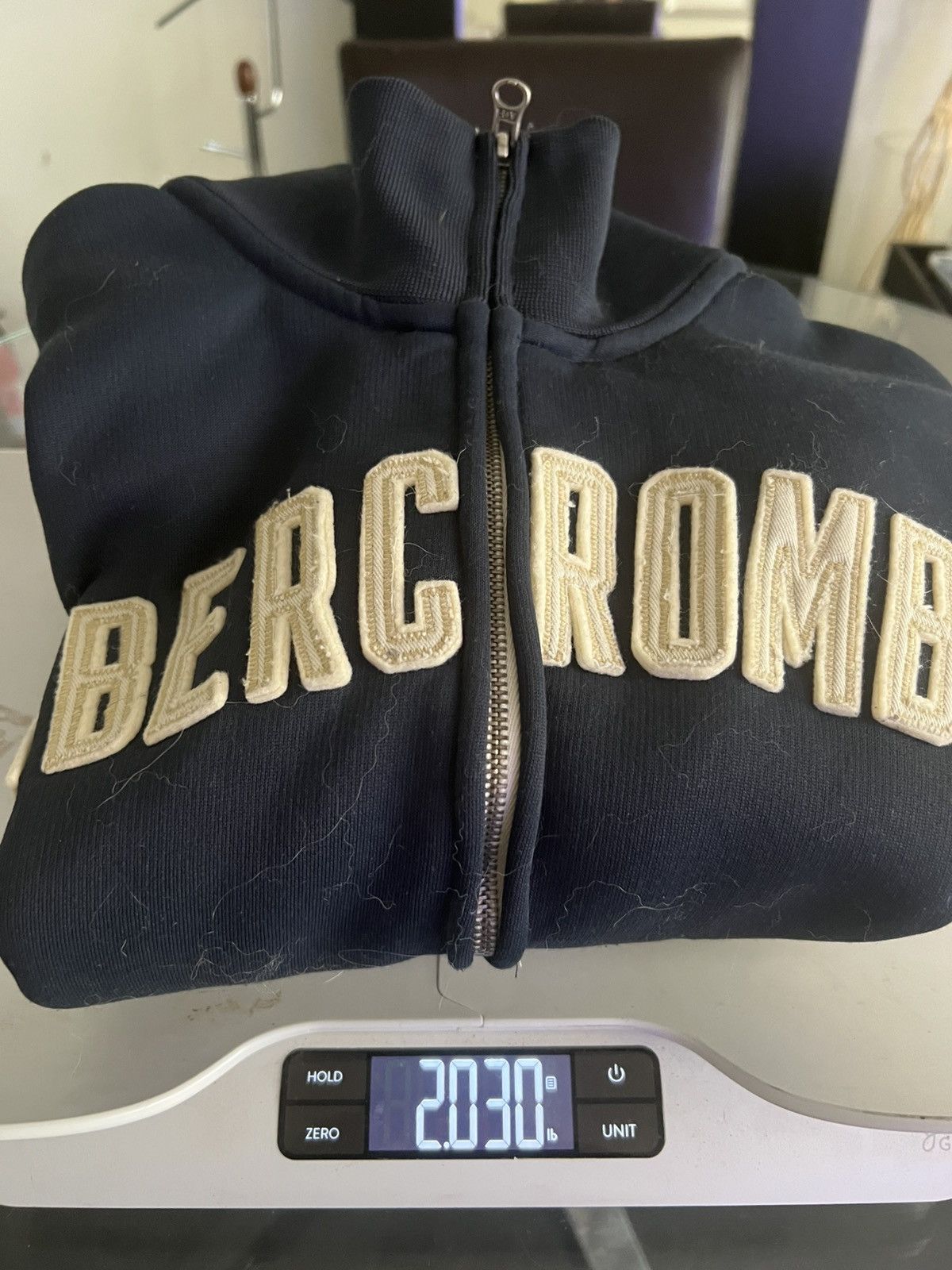 Abercrombie & Fitch Abercrombie & Fitch Zipper Fleece Sportswear Jacket Size US L / EU 52-54 / 3 - 7 Thumbnail