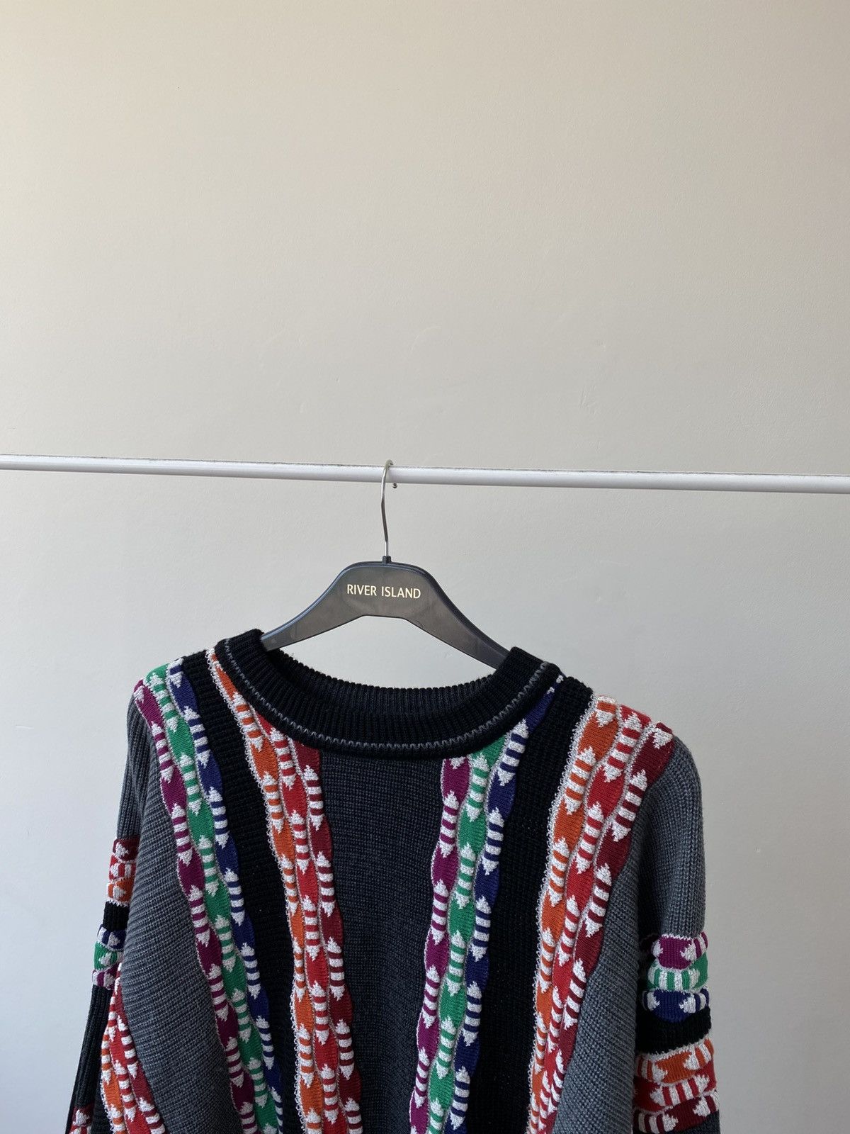 Carlo Colucci Vintage Carlo Colucci 00s Knitted Sweater Size US XL / EU 56 / 4 - 4 Thumbnail