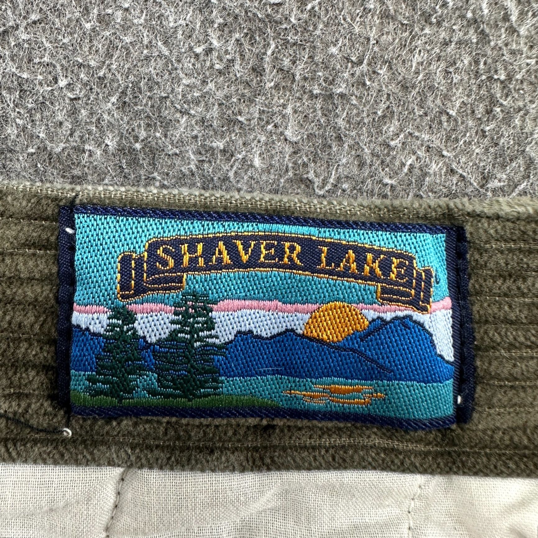 Vintage VINTAGE Shaver Lake Pants Mens 34x27 Green Chino Corduroy Relaxed Tapered Baggy 90s Mens Size US 34 / EU 50 - 6 Thumbnail