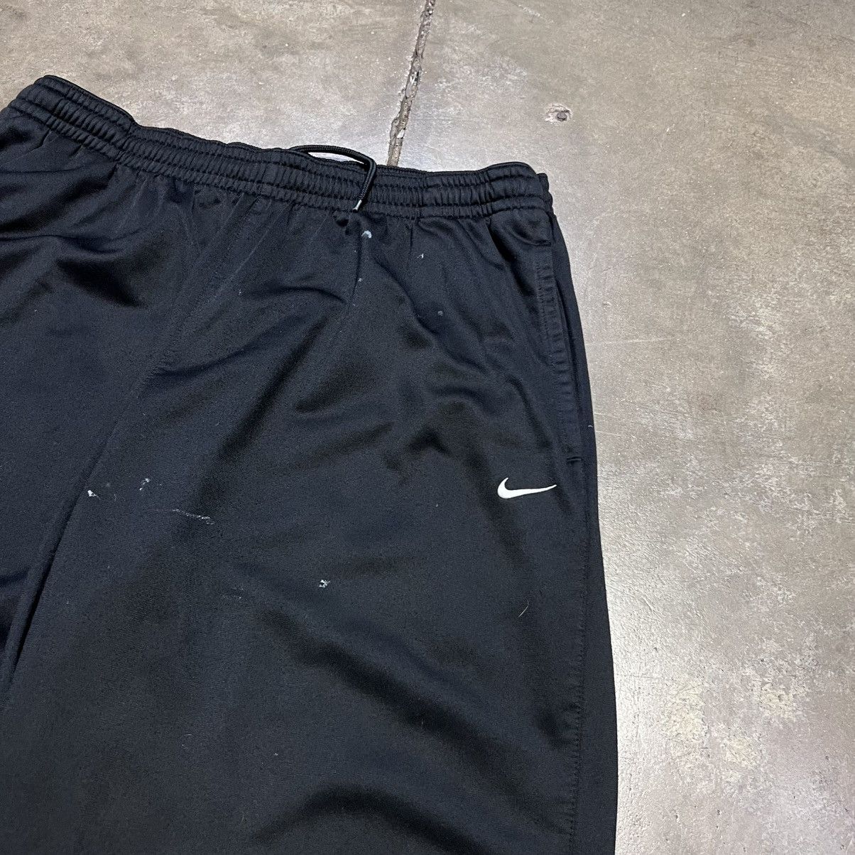 Nike × Vintage Vintage Y2K Nike Mini Swoosh Sweatpants Baggy Track Wide Leg Size US 32 / EU 48 - 4 Thumbnail