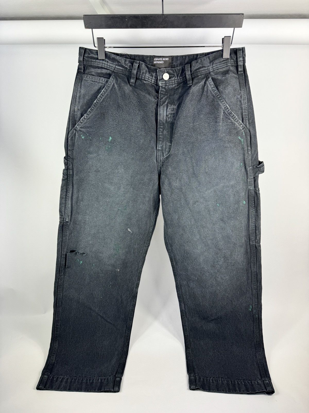 Enfants Riches Deprimes CARPENTER DENIM TROUSERS Size US 34 / EU 50 - 1 Thumbnail