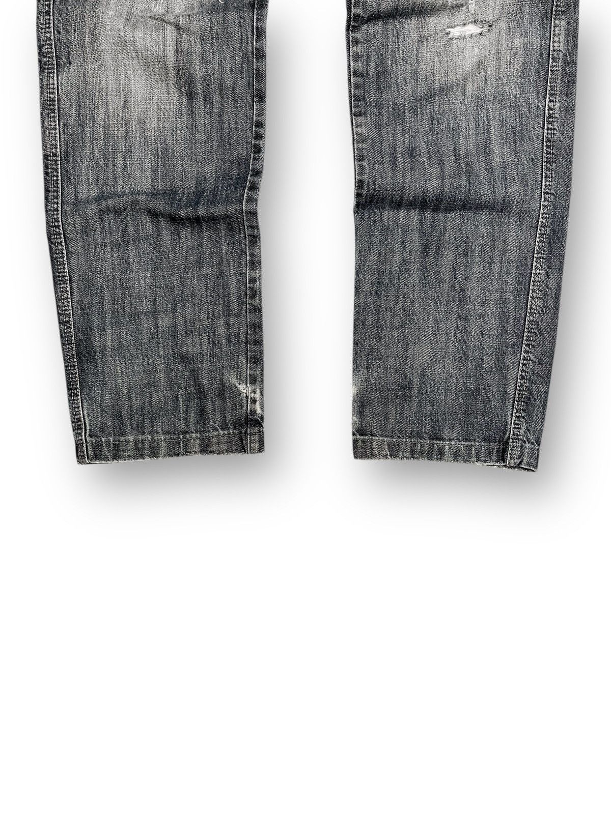 Fubu Fubu Collection Vintage Distressed Denim Pants Size US 31 - 8 Thumbnail
