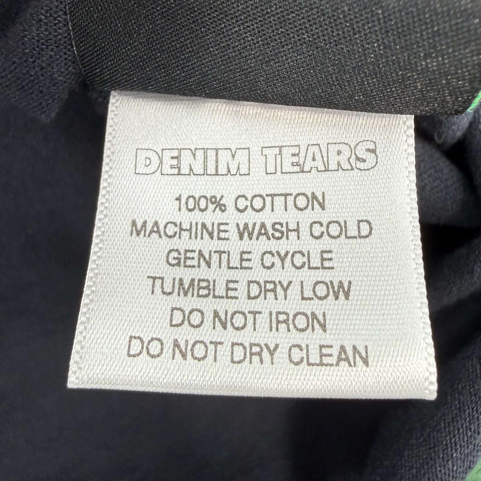 DENIM TEARS Denim Tears ADG Tee Black XL Used Size US XL / EU 56 / 4 - 6 Thumbnail