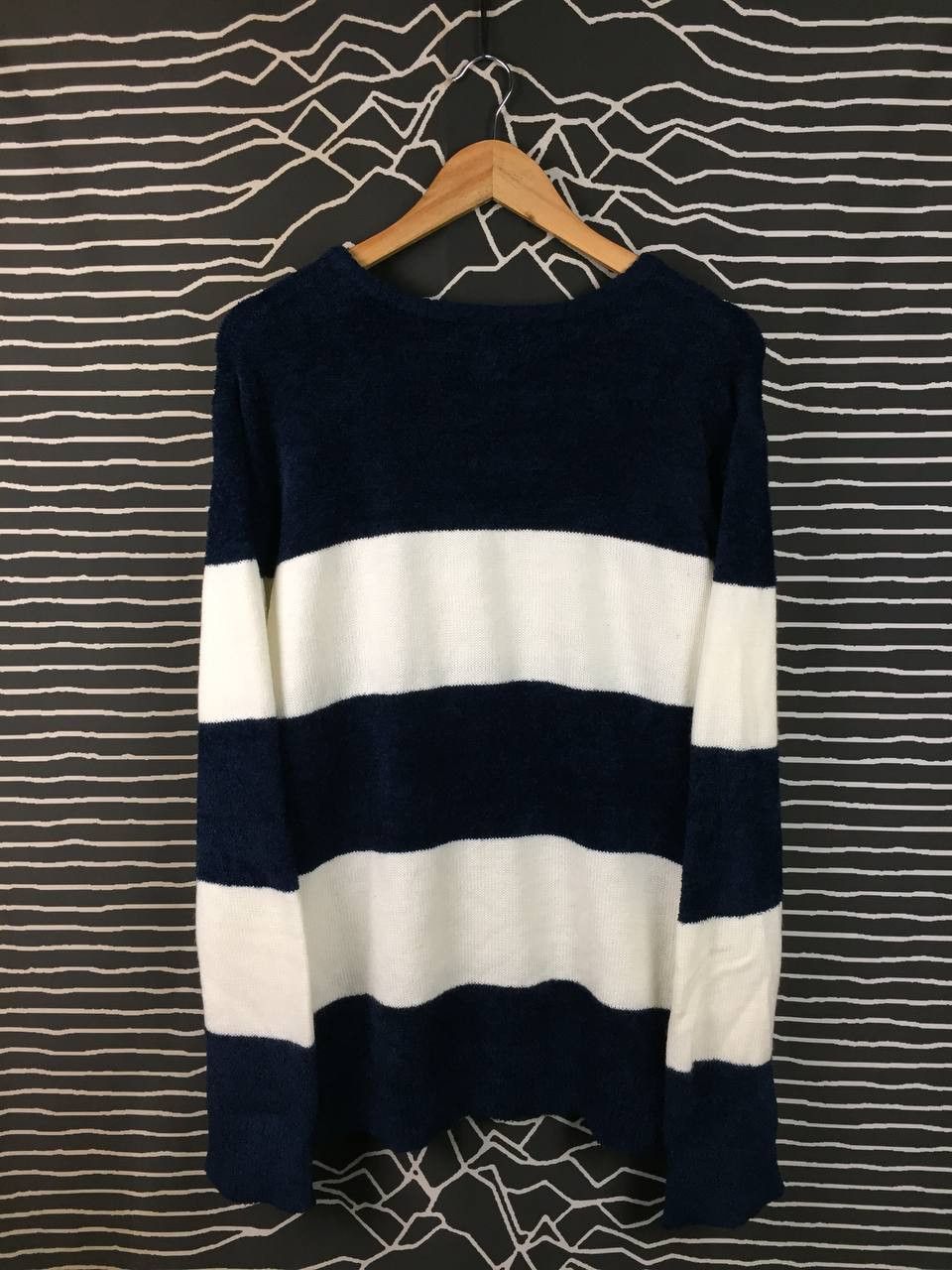 In The Attic In The Attic Homme Nautical Stripe Crewneck Knit Sweater Size US XL / EU 56 / 4 - 6 Thumbnail